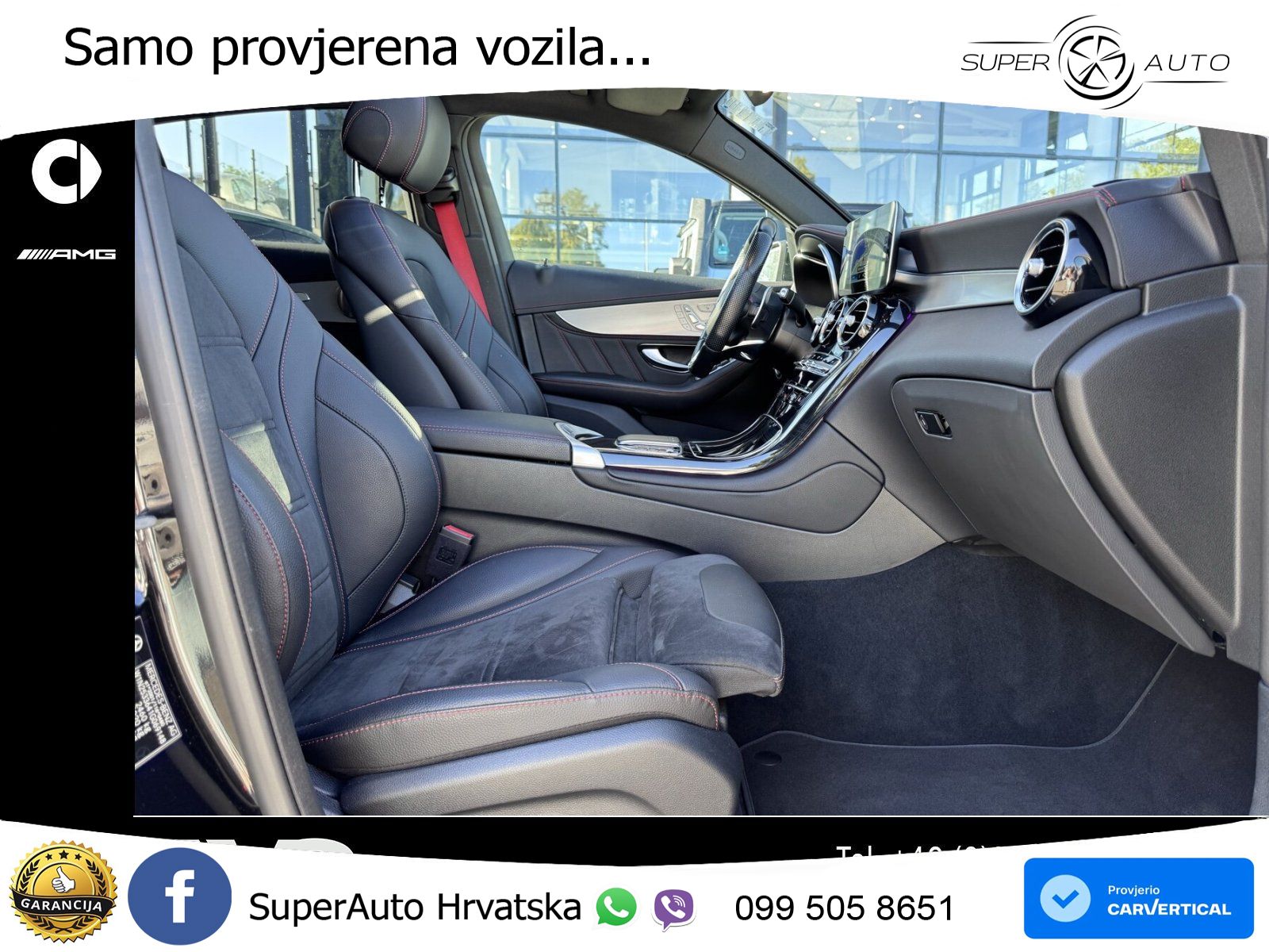 Mercedes GLC Coupe AMG 43 V6 (390 KS) 4MATIC TCT ZRAČNI+ACC+4xGR SJED+KAM