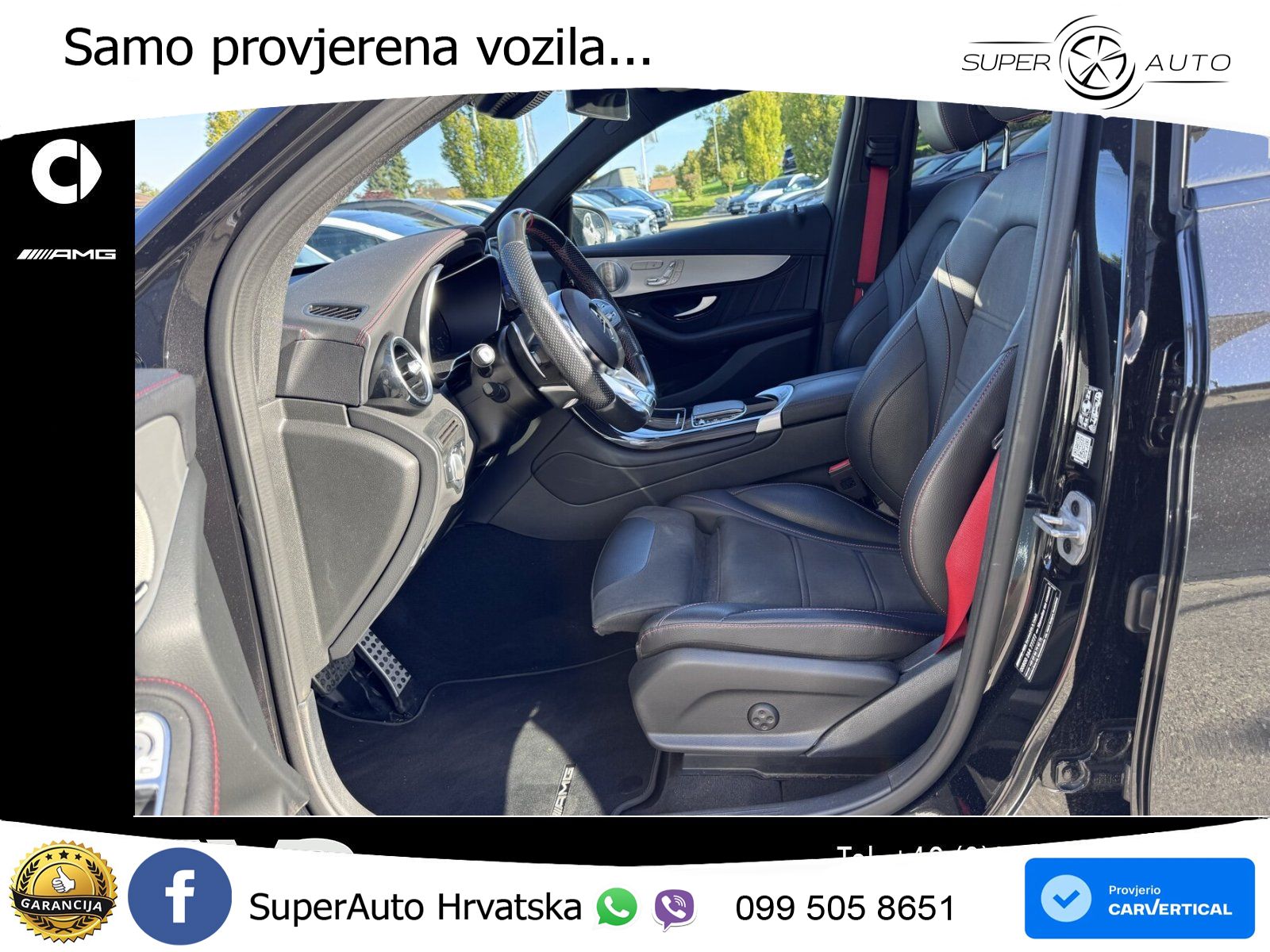 Mercedes GLC Coupe AMG 43 V6 (390 KS) 4MATIC TCT ZRAČNI+ACC+4xGR SJED+KAM