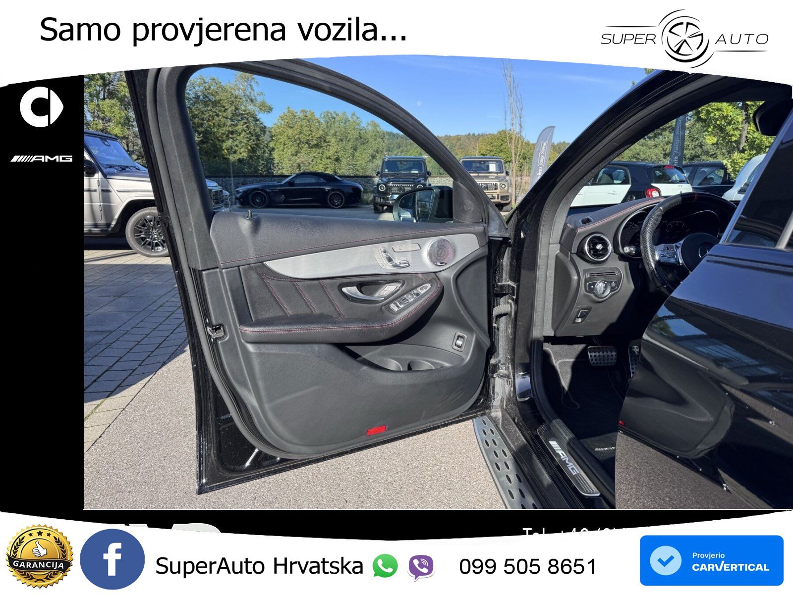 Mercedes GLC Coupe AMG 43 V6 (390 KS) 4MATIC TCT ZRAČNI+ACC+4xGR SJED+KAM