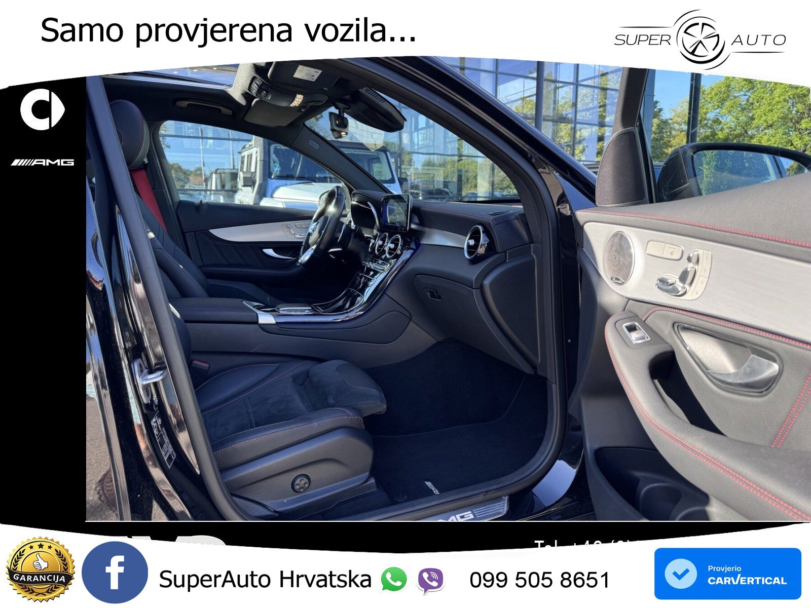 Mercedes GLC Coupe AMG 43 V6 (390 KS) 4MATIC TCT ZRAČNI+ACC+4xGR SJED+KAM