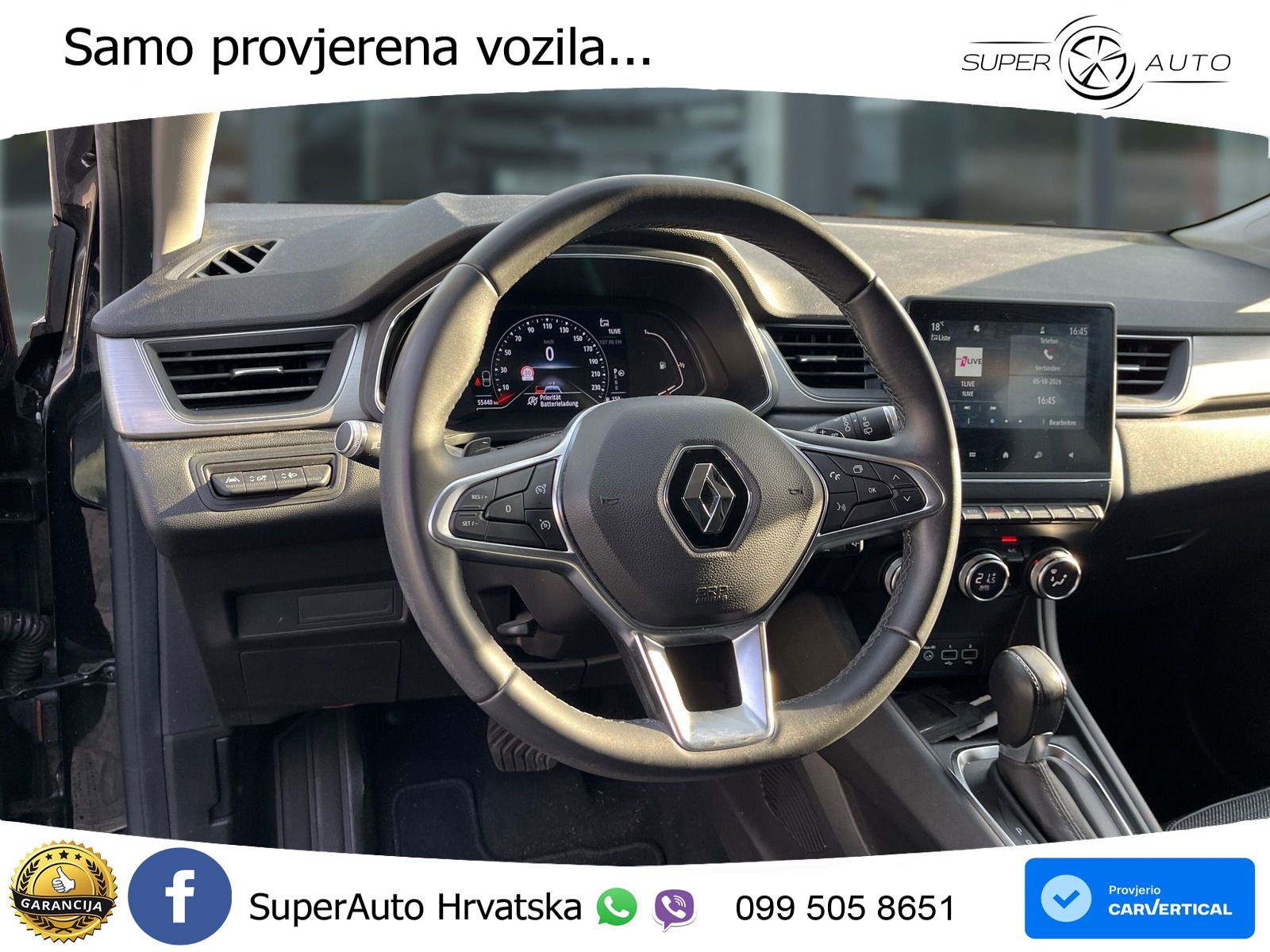 Renault Captur 1.3 TCe (140 KS) EDC Intens