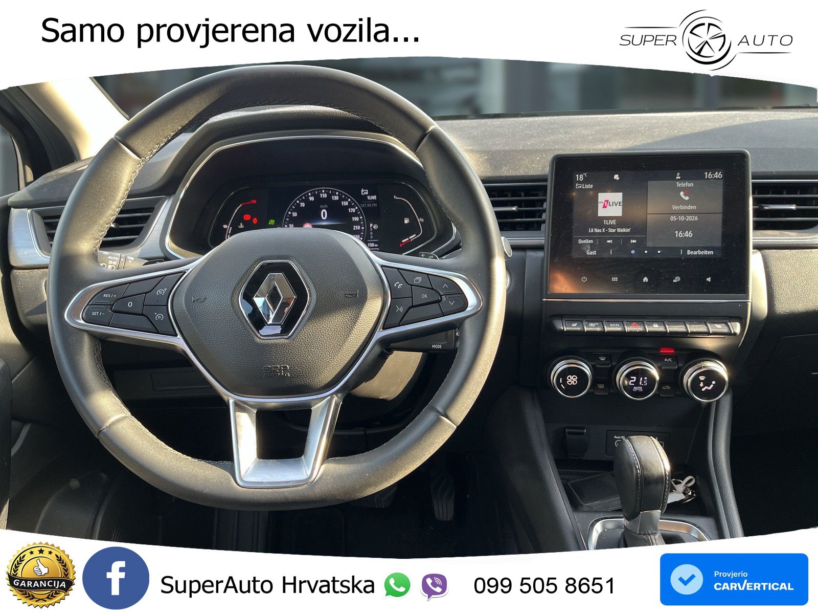 Renault Captur 1.3 TCe (140 KS) EDC Intens