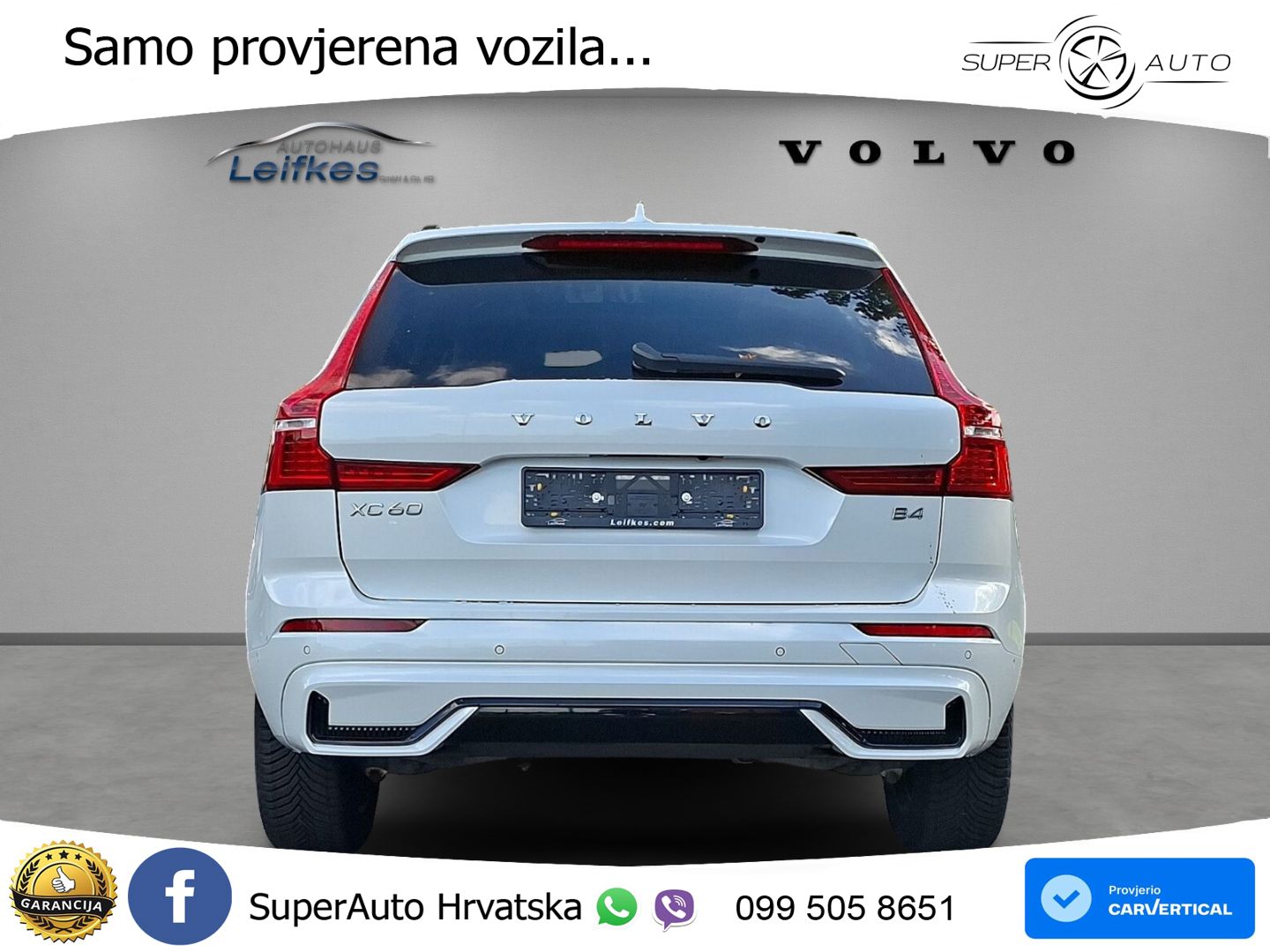 Volvo XC60 B4 Diesel FWD Geartronic ACC+GR SJED+360+PANO