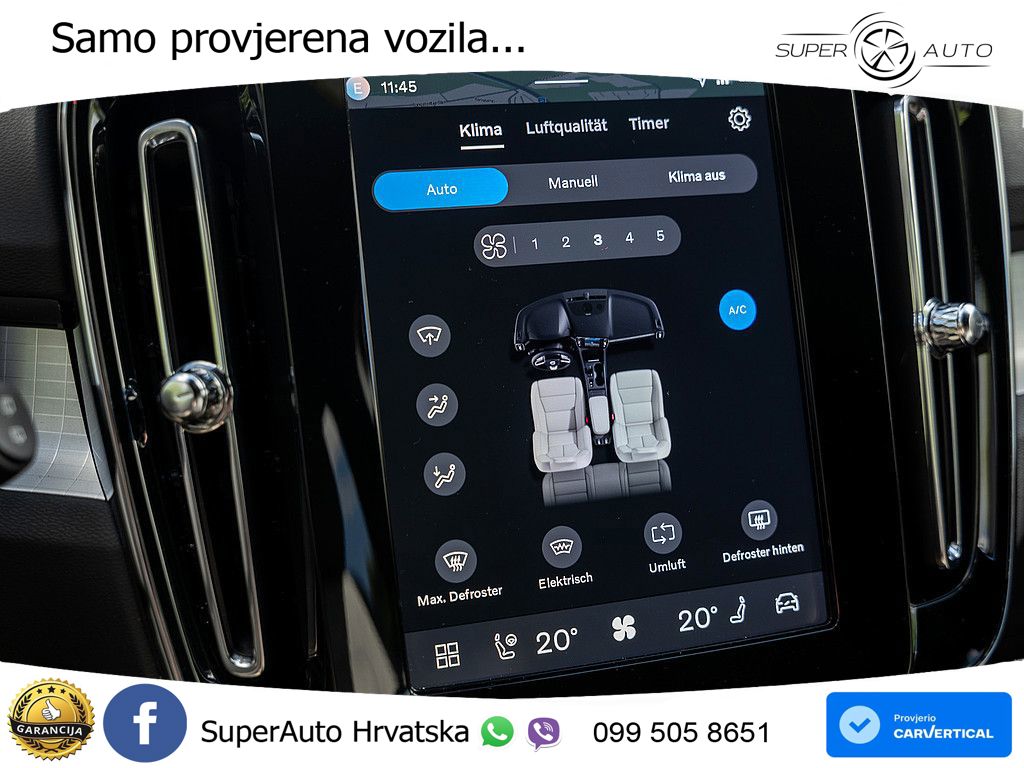 Volvo XC40 2.0 B3 163 KS Automatic LED+GR SJED+ACC