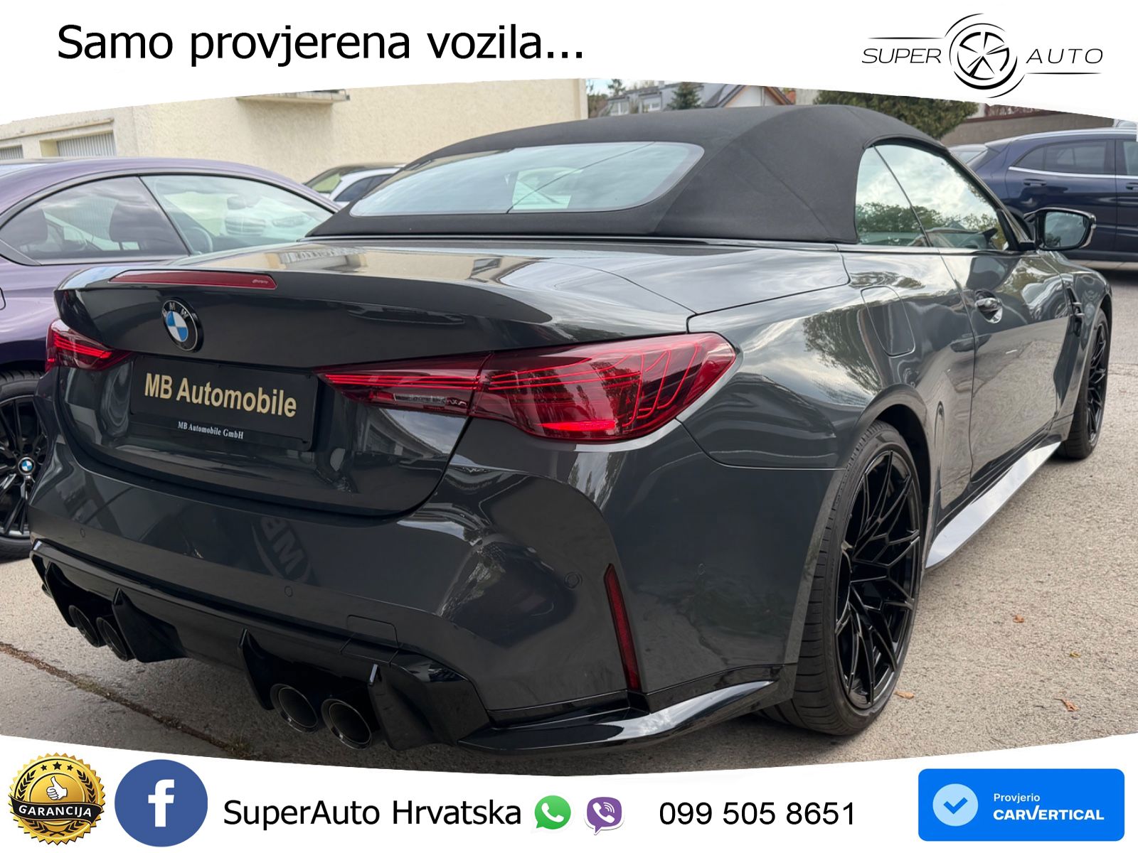 BMW M4 Convertible Competition 3.0 (530 KS) xDrive Steptronic