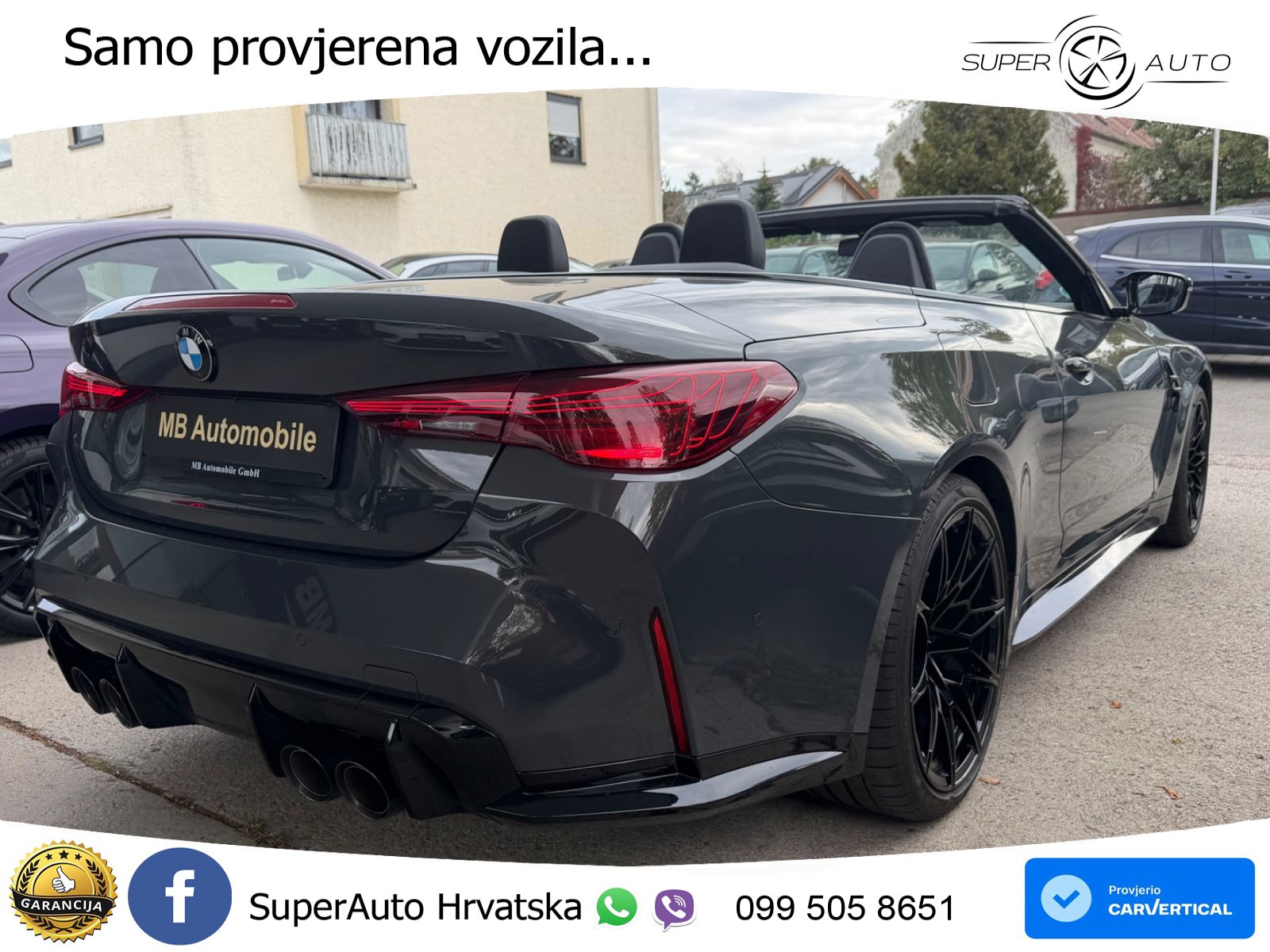 BMW M4 Convertible Competition 3.0 (530 KS) xDrive Steptronic