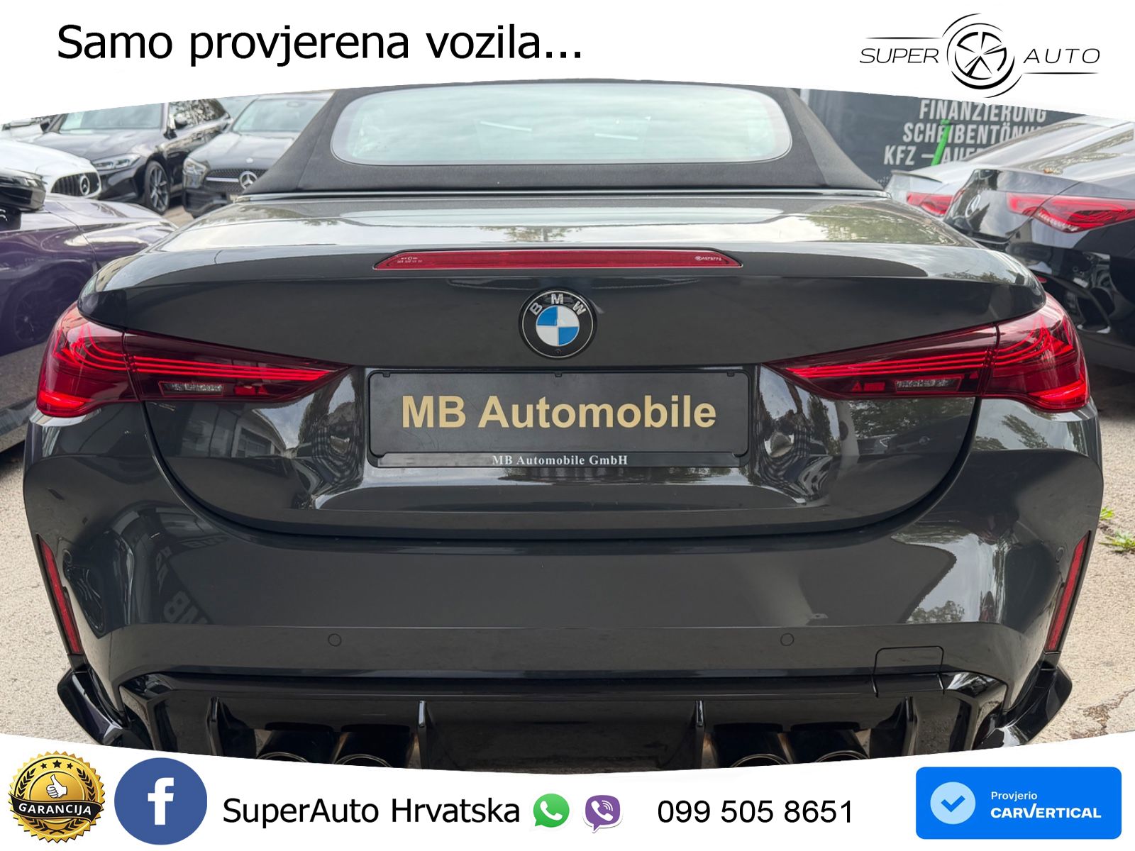 BMW M4 Convertible Competition 3.0 (530 KS) xDrive Steptronic