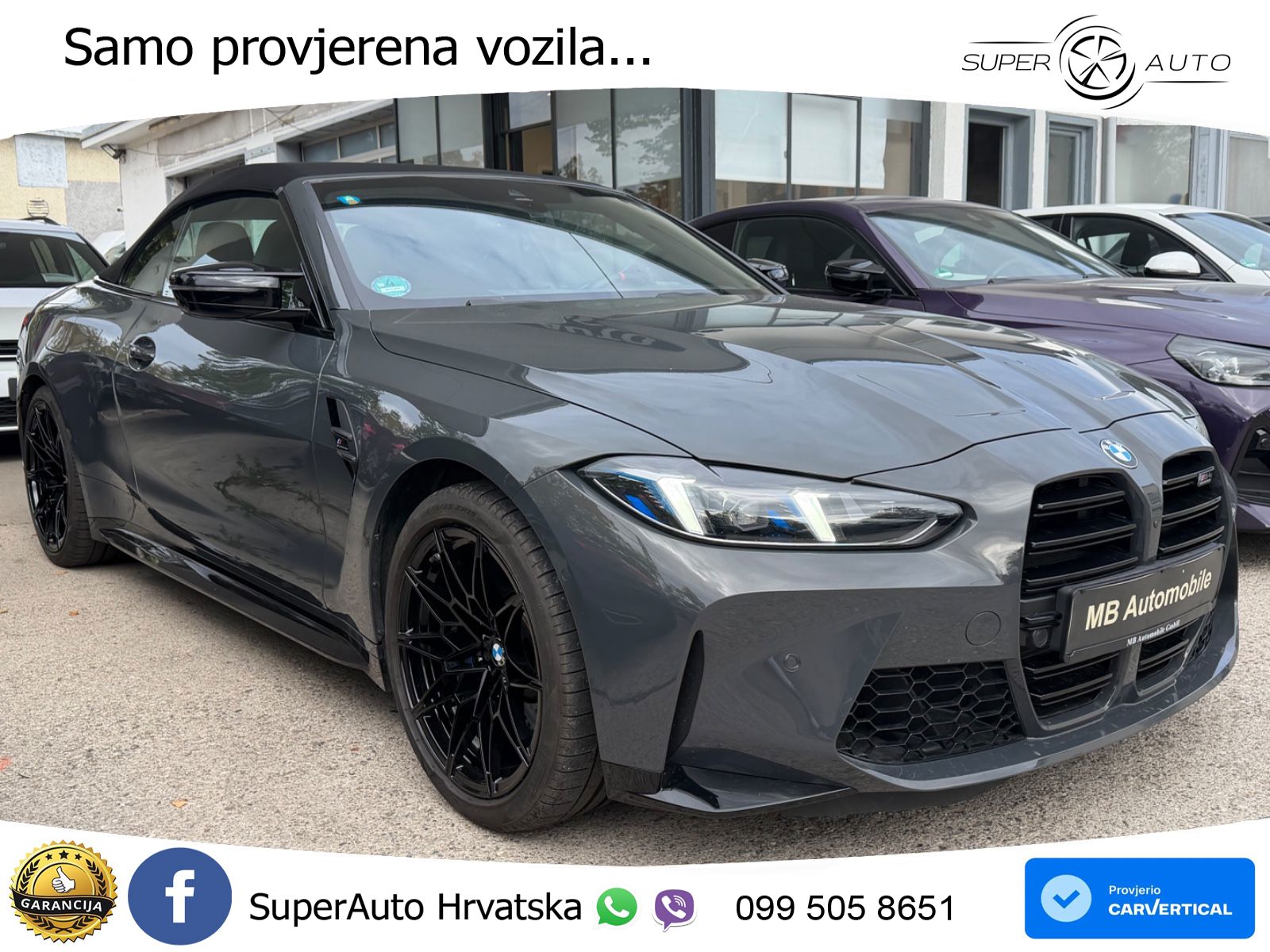 BMW M4 Convertible Competition 3.0 (530 KS) xDrive Steptronic