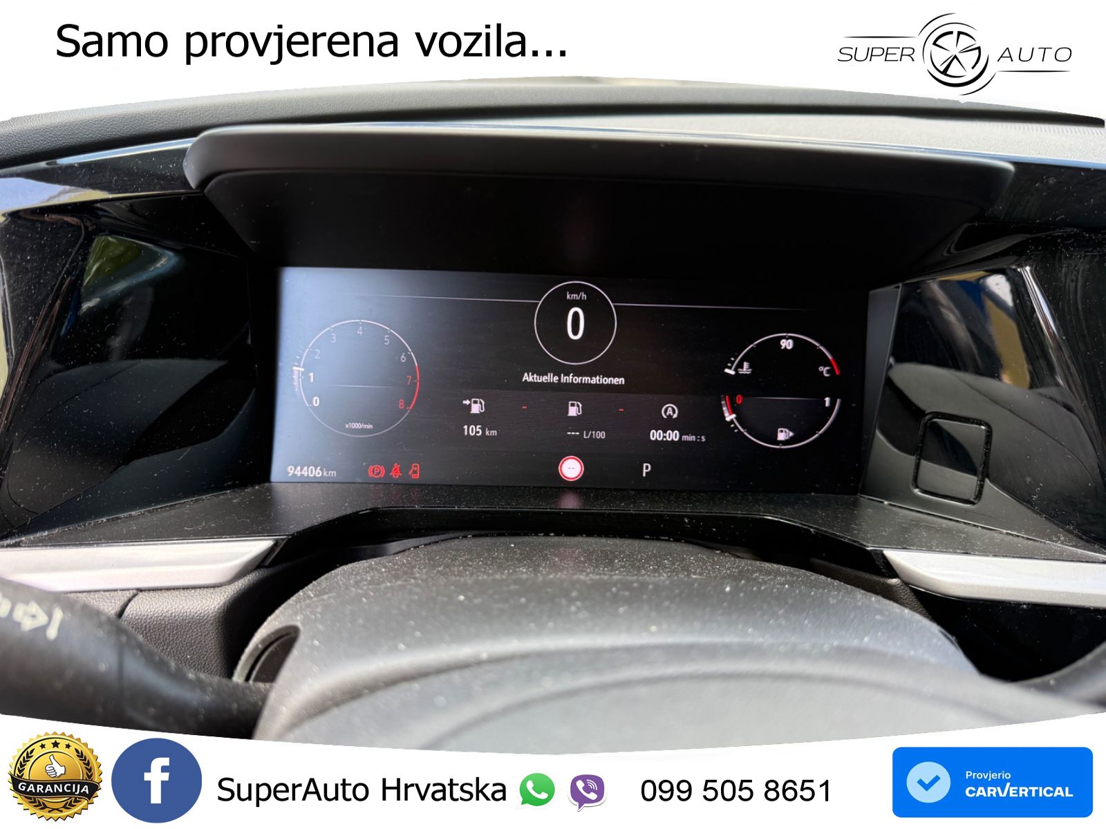 Opel Grandland 1.2i Turbo (130 KS) Automatic GS LED+GR SJED+ACC