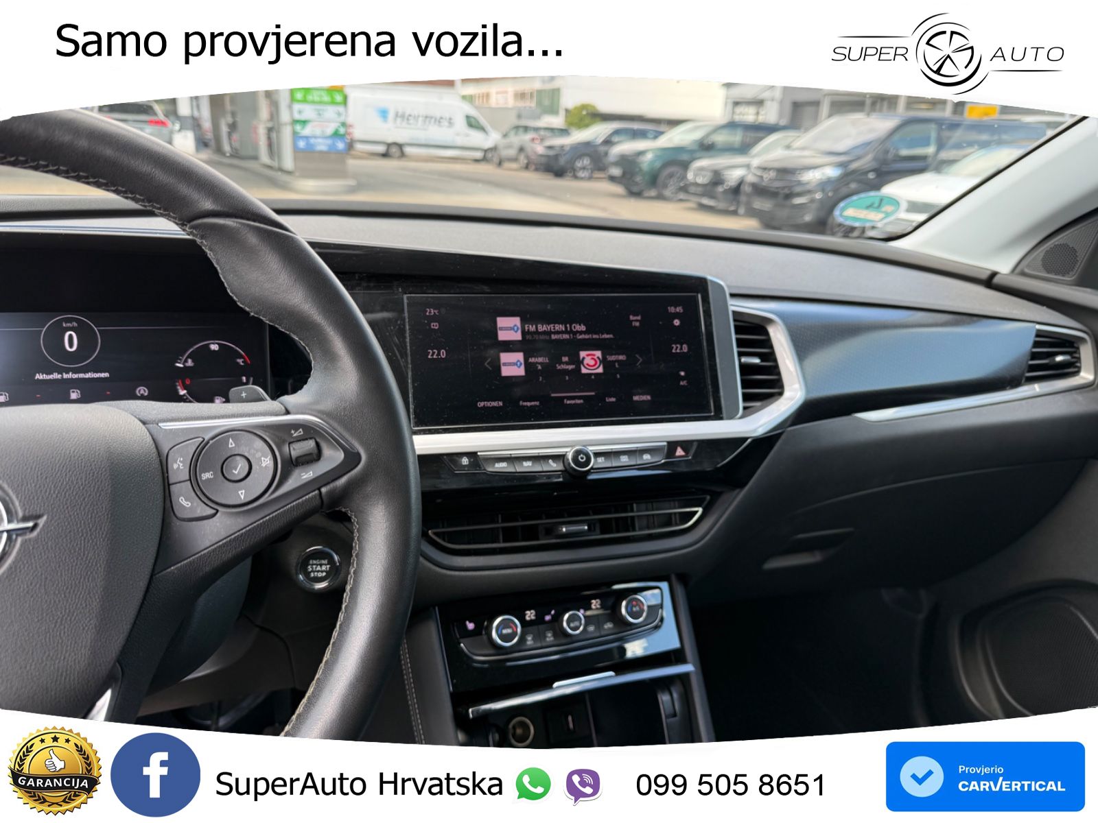 Opel Grandland 1.2i Turbo (130 KS) Automatic GS LED+GR SJED+ACC