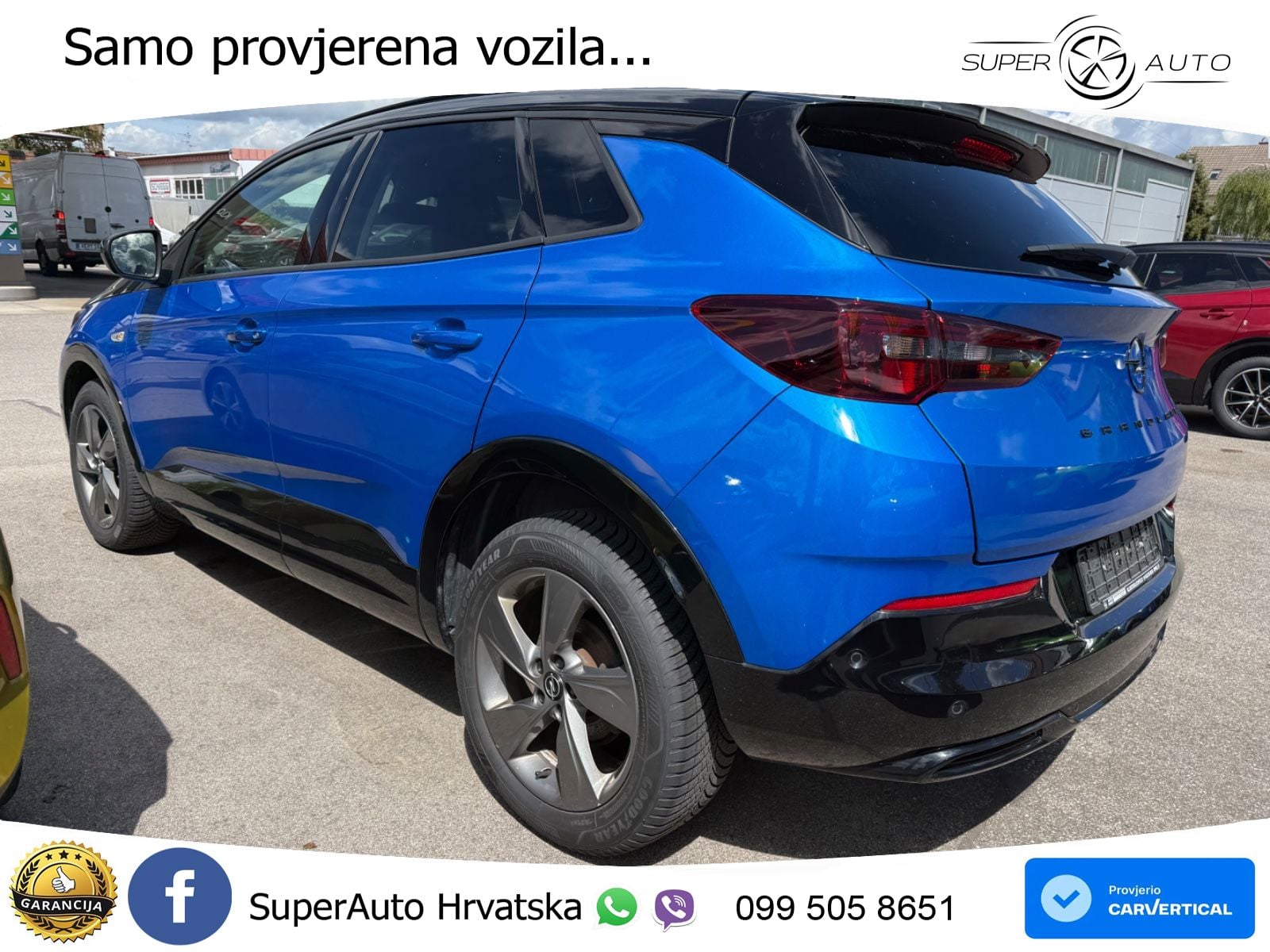 Opel Grandland 1.2i Turbo (130 KS) Automatic GS LED+GR SJED+ACC