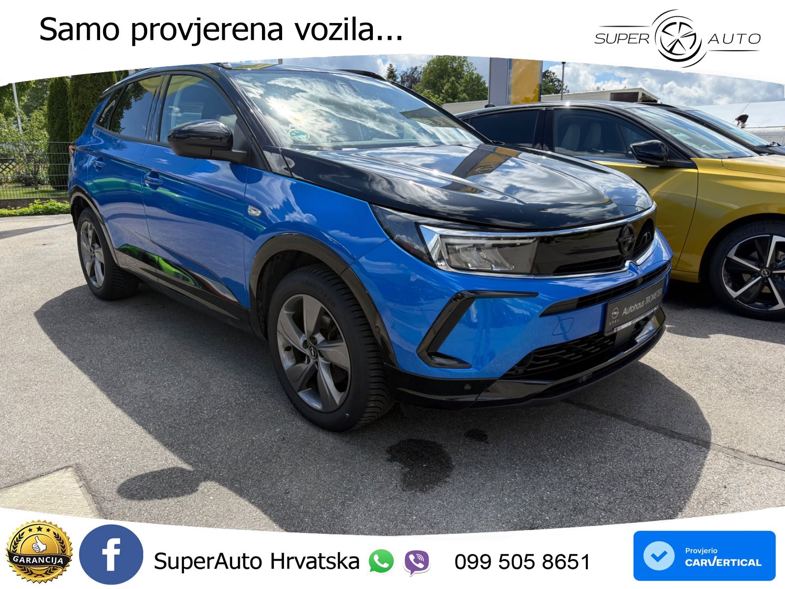 Opel Grandland 1.2i Turbo (130 KS) Automatic GS LED+GR SJED+ACC