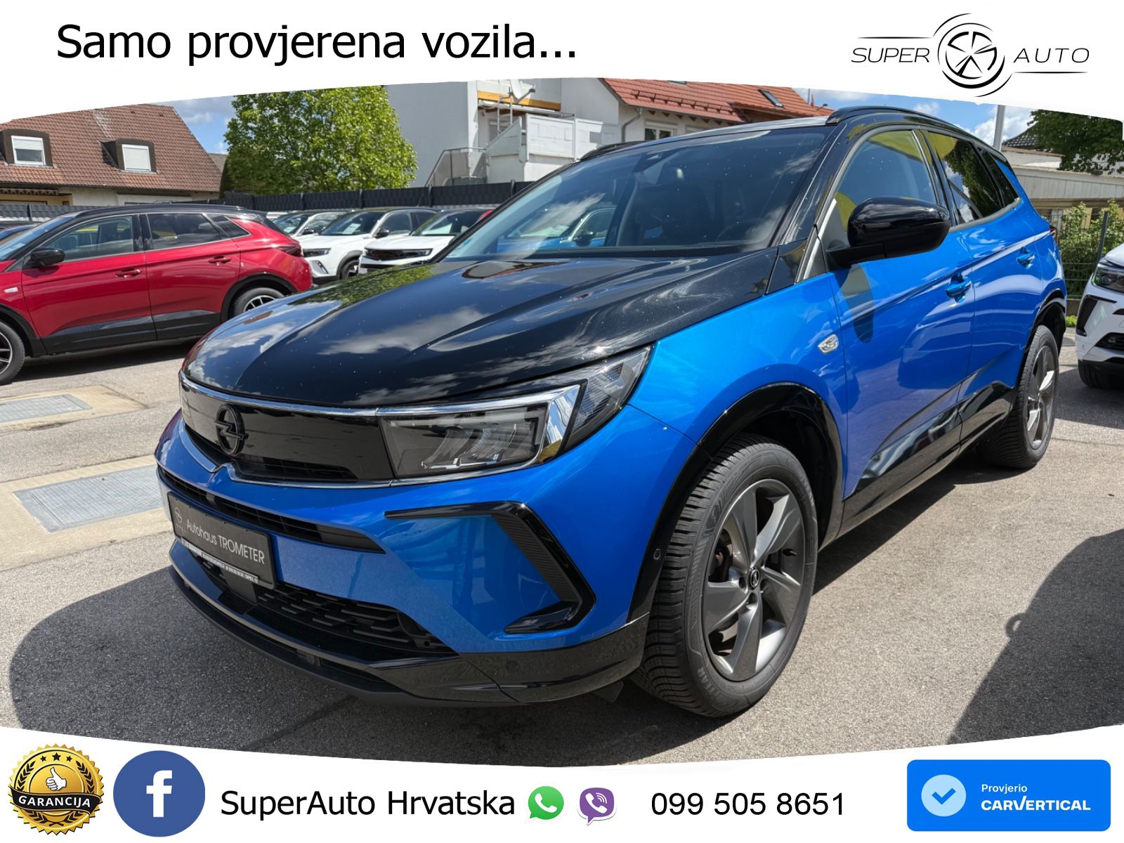 Opel Grandland 1.2i Turbo (130 KS) Automatic GS LED+GR SJED+ACC