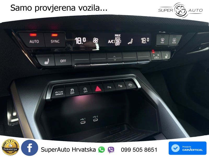 Audi S3 2.0 TFSI (333 KS) quattro S tronic MATRIX+GR SJED+KAM