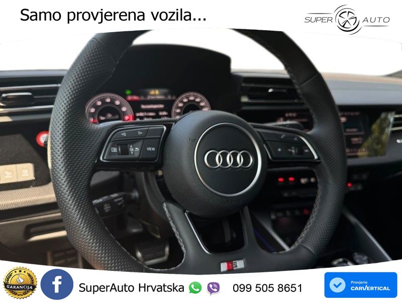 Audi S3 2.0 TFSI (333 KS) quattro S tronic MATRIX+GR SJED+KAM