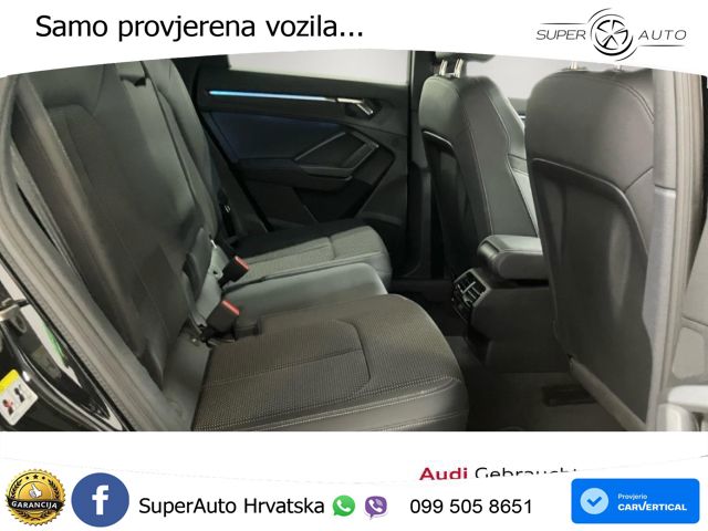 Audi Q3 Sportback 35 TFSI (150 KS) S tronic LED+GR SJED+ACC