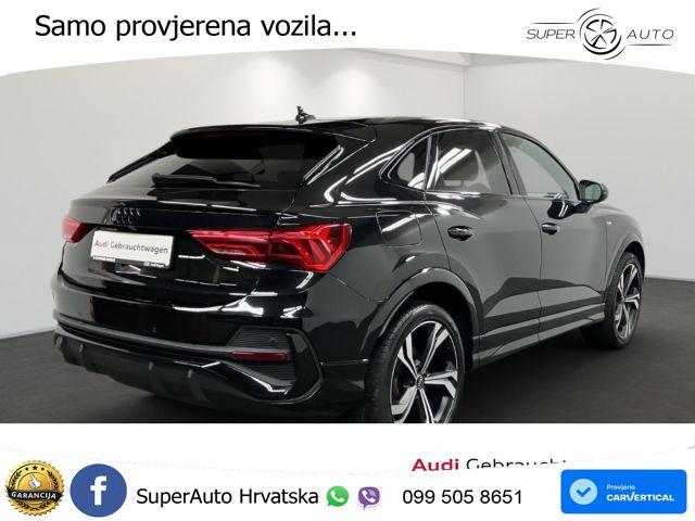 Audi Q3 Sportback 35 TFSI (150 KS) S tronic LED+GR SJED+ACC