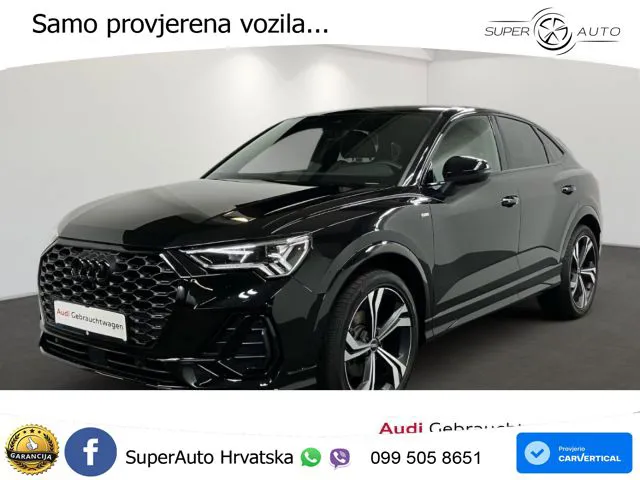 Audi Q3 Sportback 35 TFSI (150 KS) S tronic LED+GR SJED+ACC