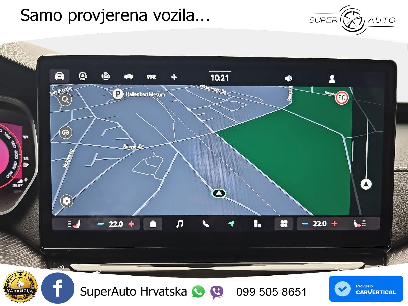 Škoda Octavia Combi 2.0 TDI (150 KS) DSG SportLine LED+GR SJED+ACC
