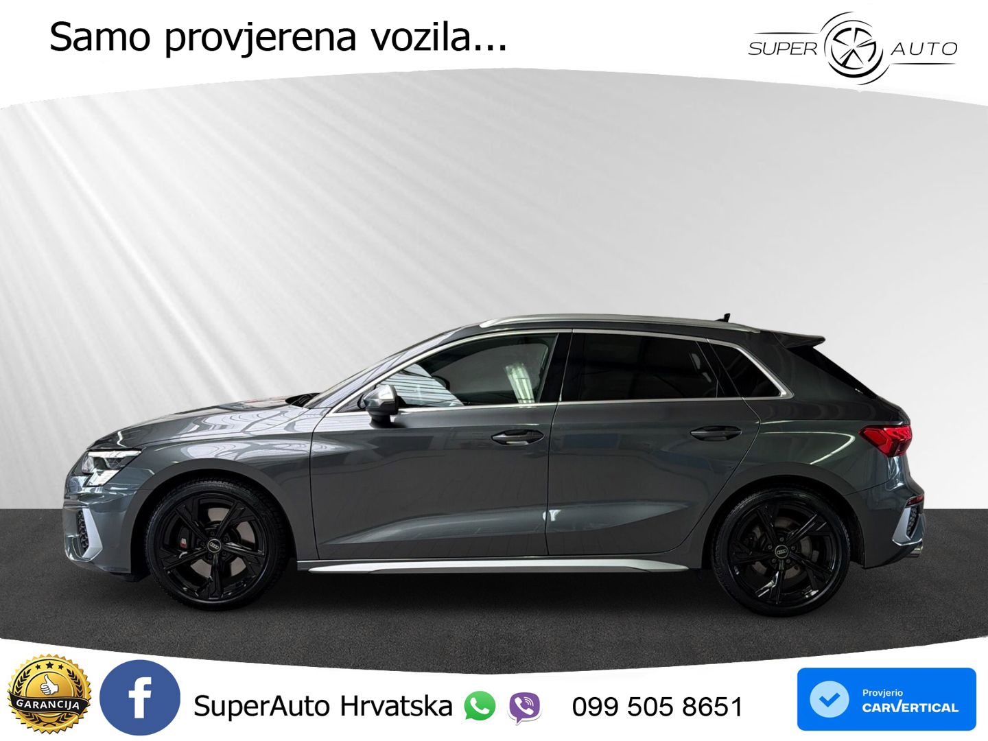 Audi S3 2.0 TFSI (310 KS) quattro S tronic MATRIX+GR SJED+KAM