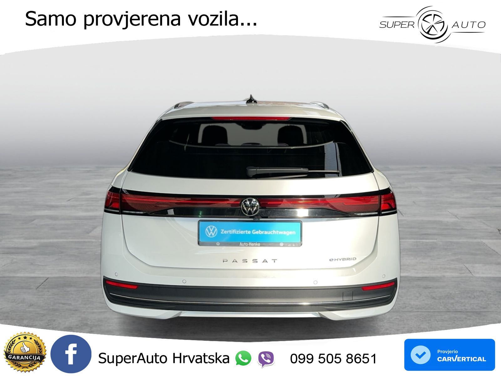 Volkswagen Passat Variant 1.5 TSI (204 KS) eHybrid DSG LED+GR SJED+ACC