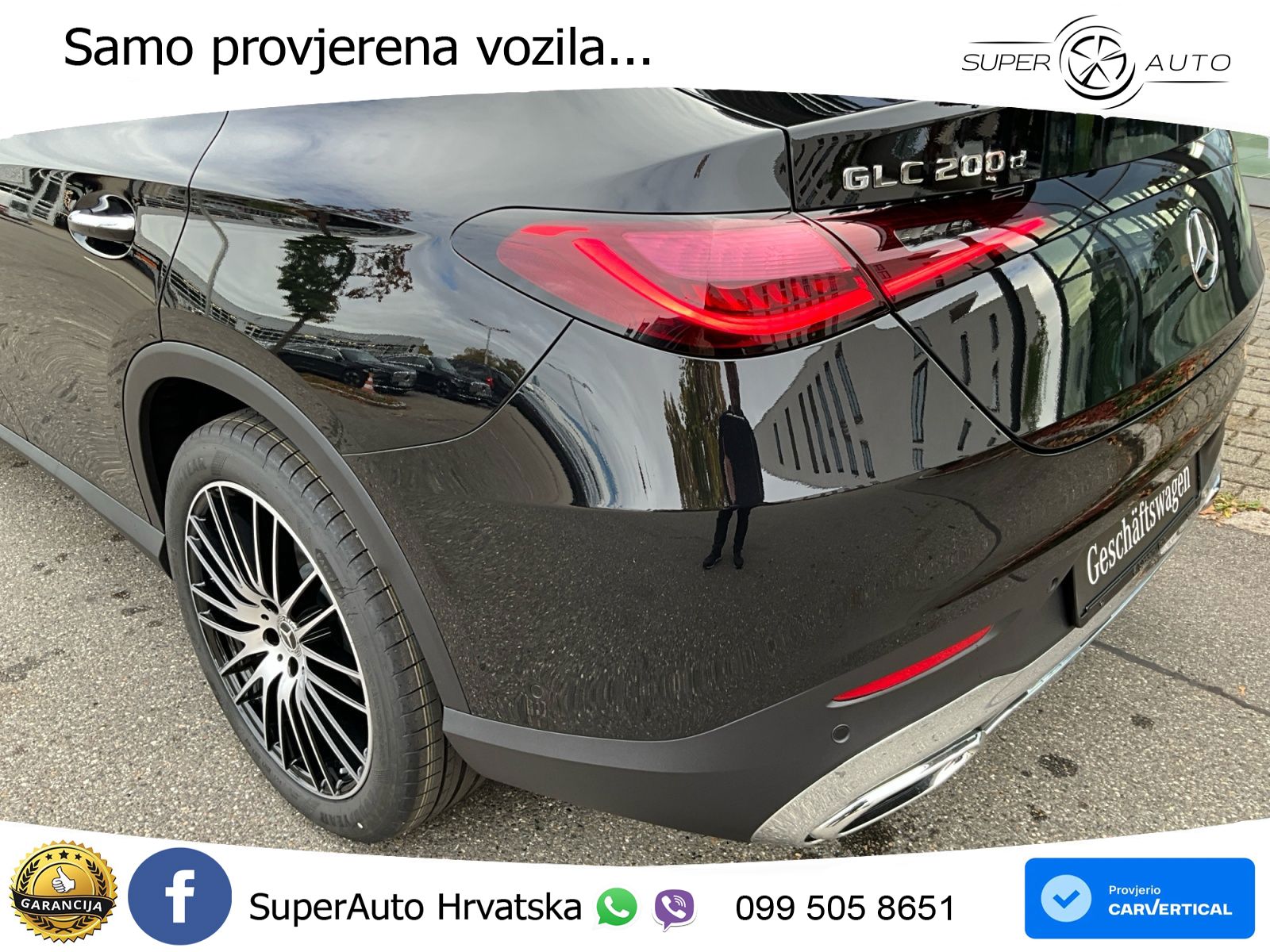 Mercedes GLC Coupe 200d (163 KS) 4MATIC 9G-TRONIC Avantgarde ACC+GR SJED+360+PANO