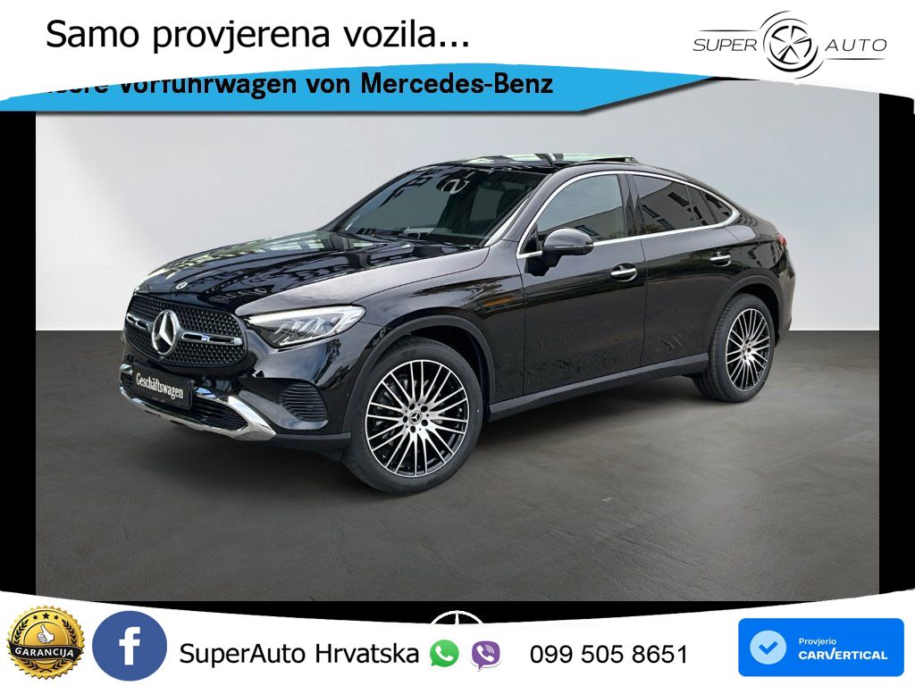 Mercedes GLC Coupe 200d (163 KS) 4MATIC 9G-TRONIC Avantgarde ACC+GR SJED+360+PANO
