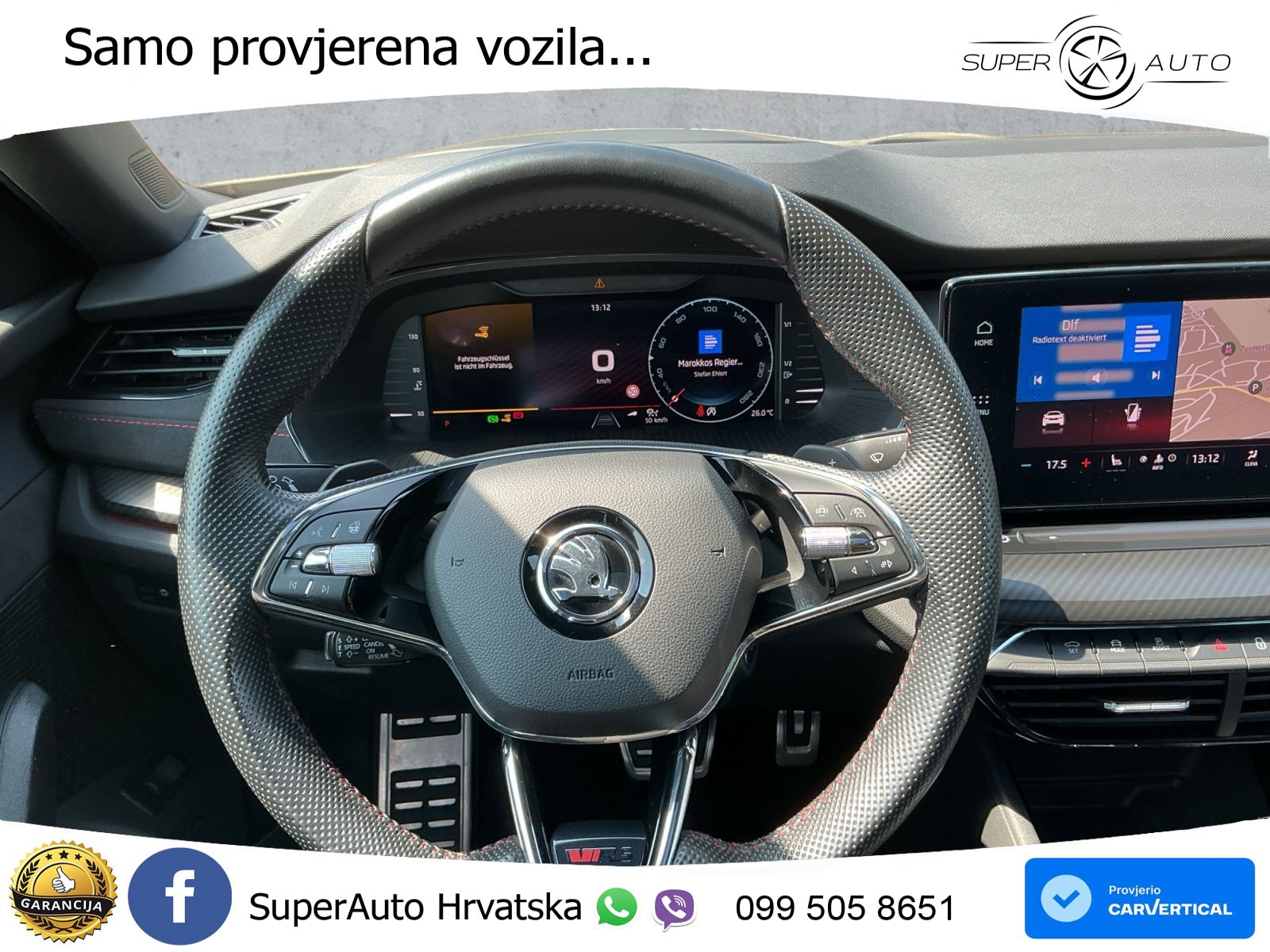 Škoda Octavia Combi RS 2.0 TDI (200 KS) DSG LED+GR SJED+ACC