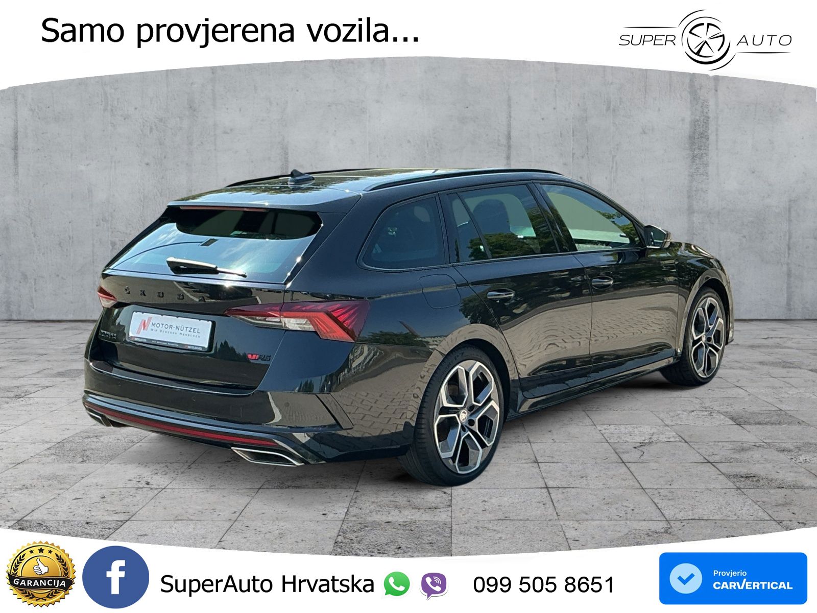 Škoda Octavia Combi RS 2.0 TDI (200 KS) DSG LED+GR SJED+ACC