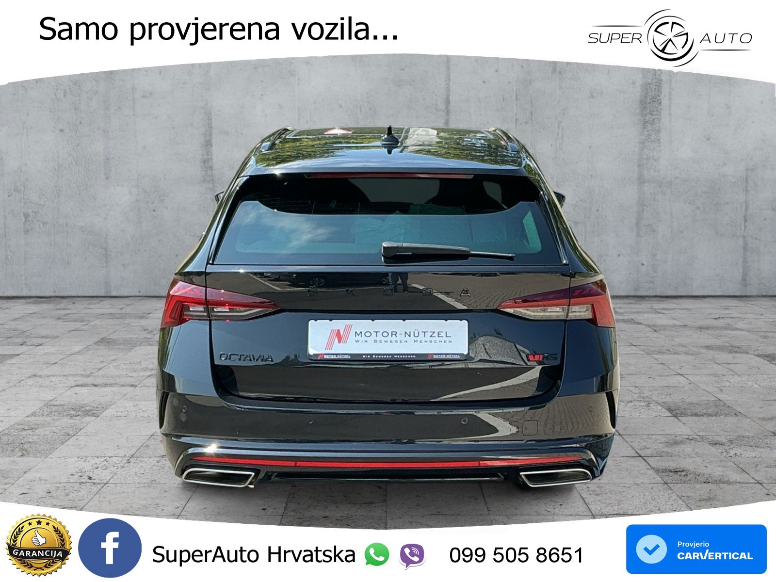 Škoda Octavia Combi RS 2.0 TDI (200 KS) DSG LED+GR SJED+ACC
