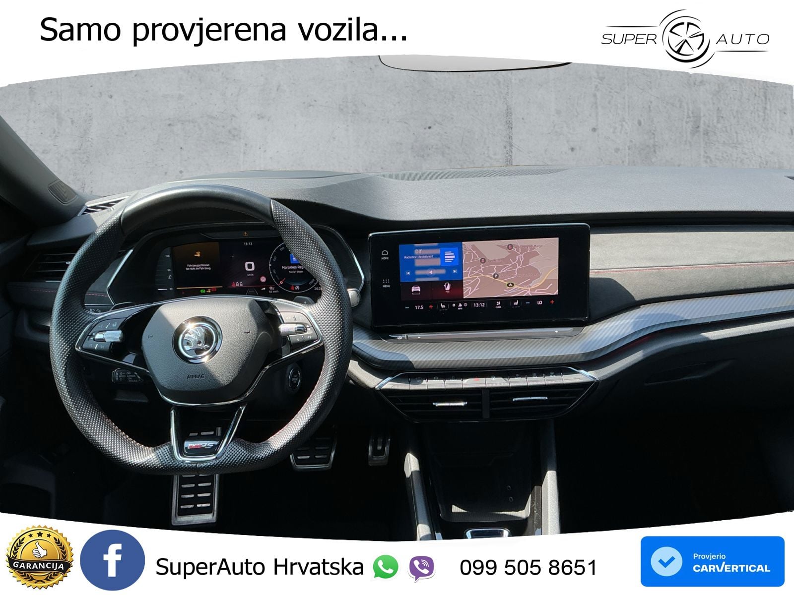 Škoda Octavia Combi RS 2.0 TDI (200 KS) DSG LED+GR SJED+ACC