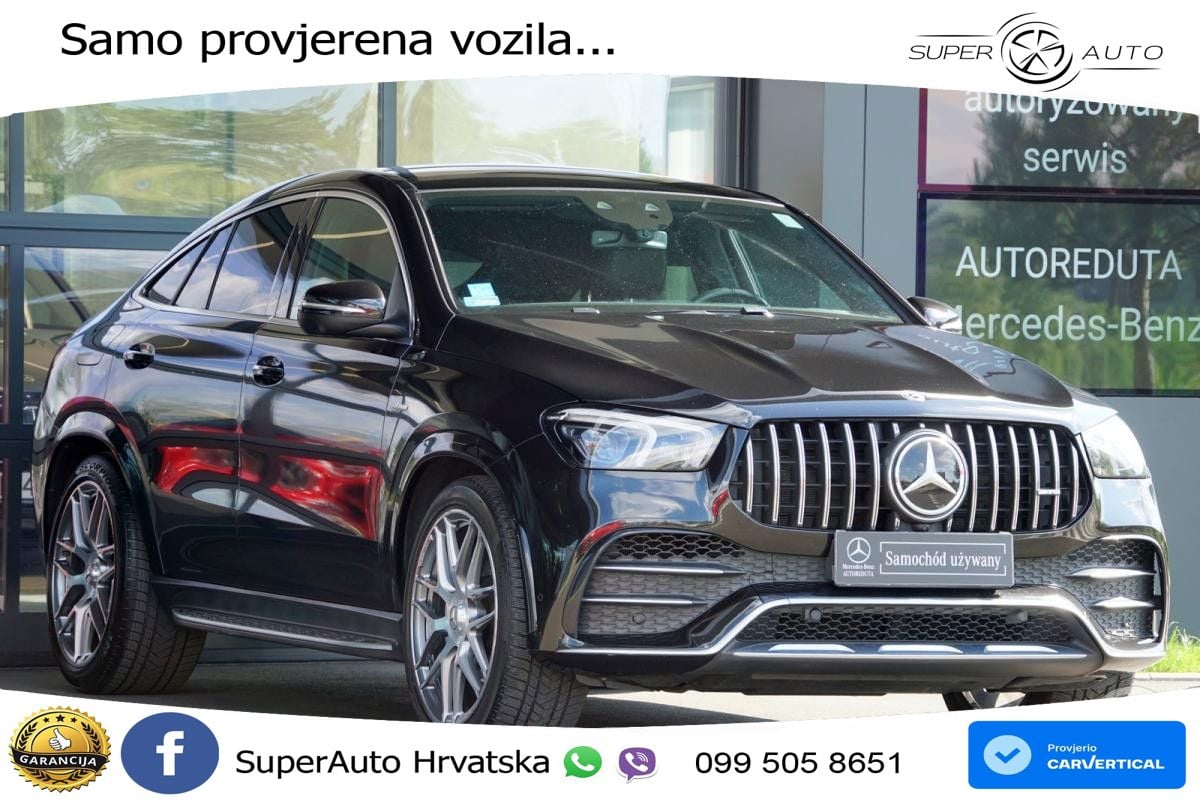 Mercedes AMG GLE Coupe 53 (435 KS) EQ Boost 4MATIC+ AMG SPEEDSHIFT TCT 9G