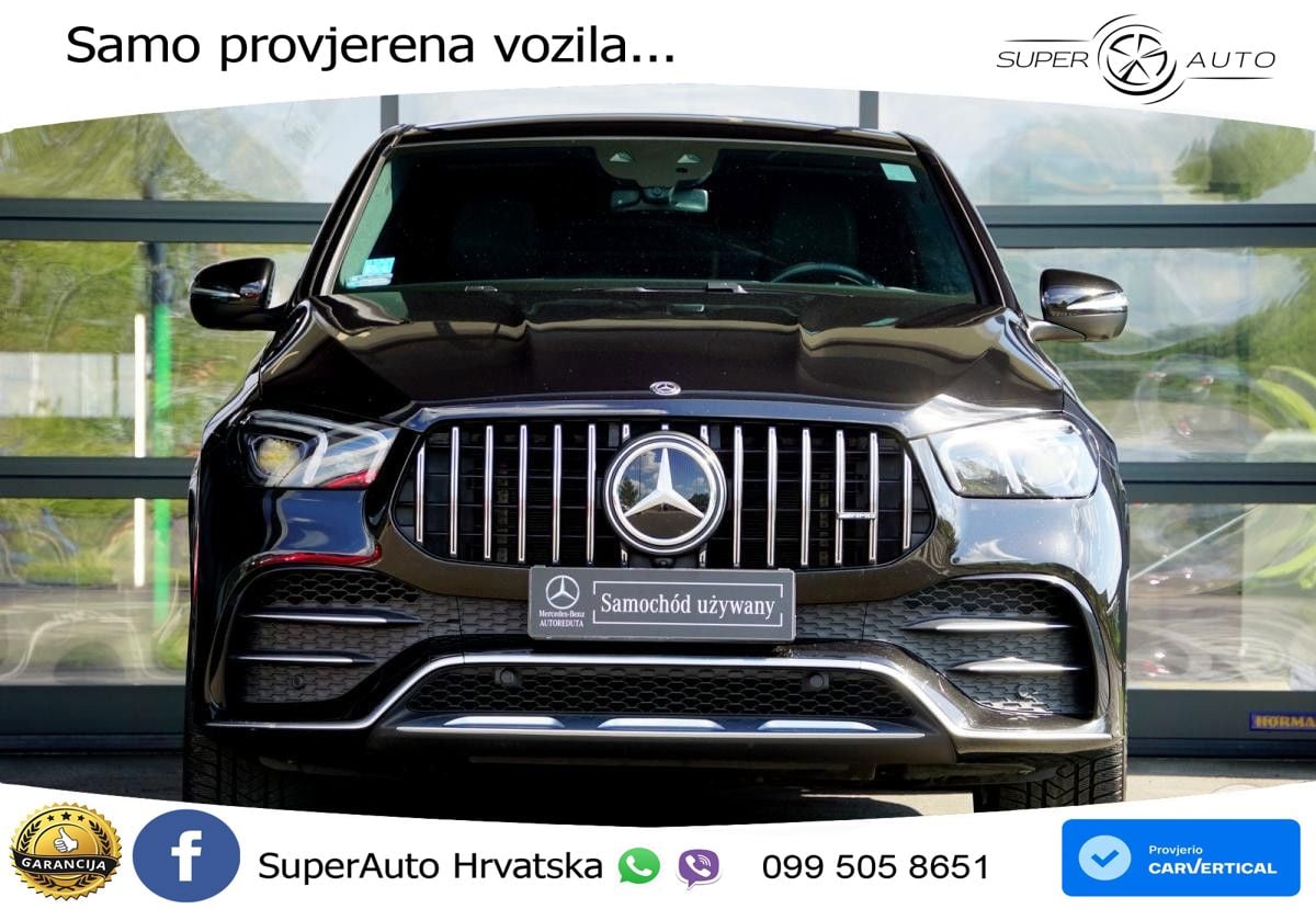 Mercedes AMG GLE Coupe 53 (435 KS) EQ Boost 4MATIC+ AMG SPEEDSHIFT TCT 9G