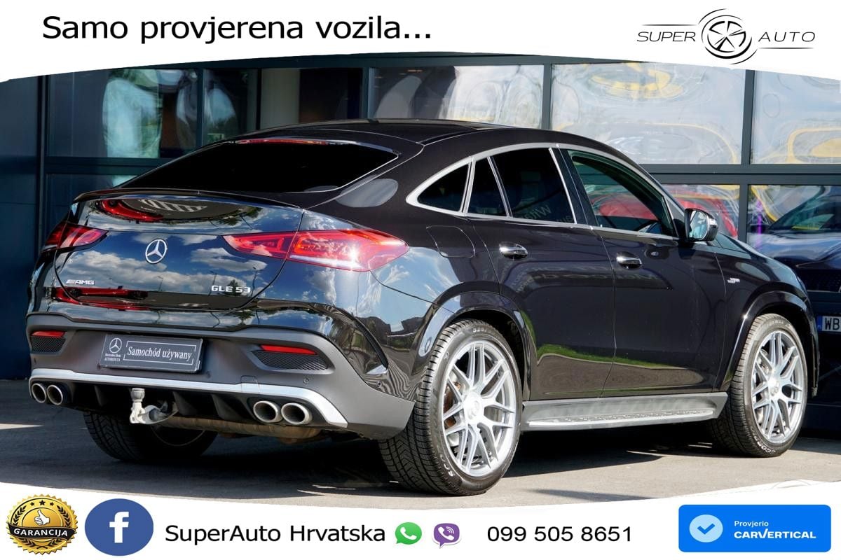 Mercedes AMG GLE Coupe 53 (435 KS) EQ Boost 4MATIC+ AMG SPEEDSHIFT TCT 9G