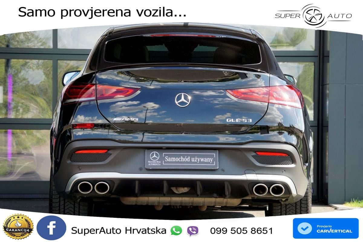 Mercedes AMG GLE Coupe 53 (435 KS) EQ Boost 4MATIC+ AMG SPEEDSHIFT TCT 9G