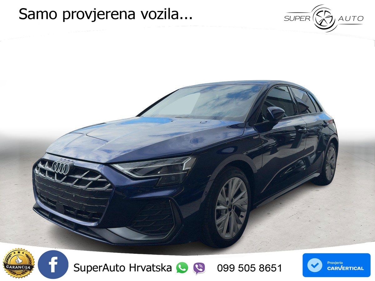 Audi A3 35 TFSI (150 KS) S tronic S line LED+GR SJED+ACC