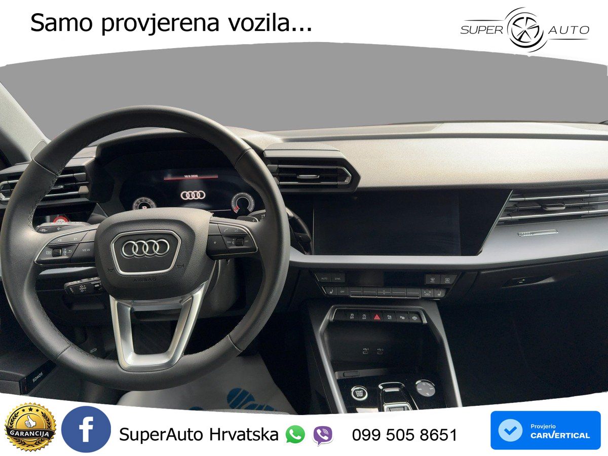 Audi A3 35 TFSI (150 KS) S tronic S line LED+GR SJED+ACC
