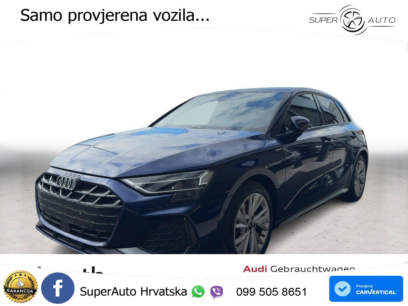 Audi A3 35 TFSI (150 KS) S tronic S line LED+GR SJED+ACC