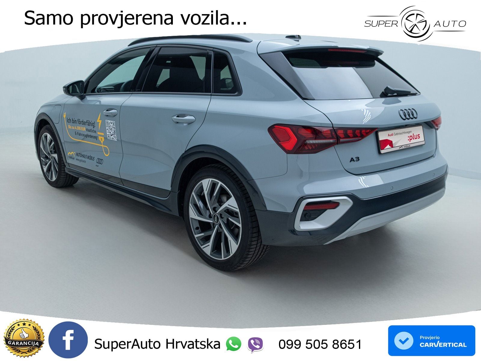 Audi A3 allstreet 40 TFSIe (204 KS) S tronic S line LED+GR SJED+ACC