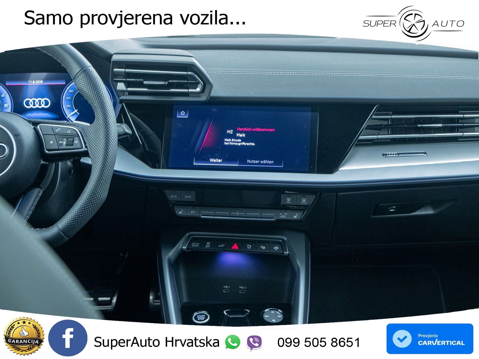Audi A3 allstreet 40 TFSIe (204 KS) S tronic S line LED+GR SJED+ACC