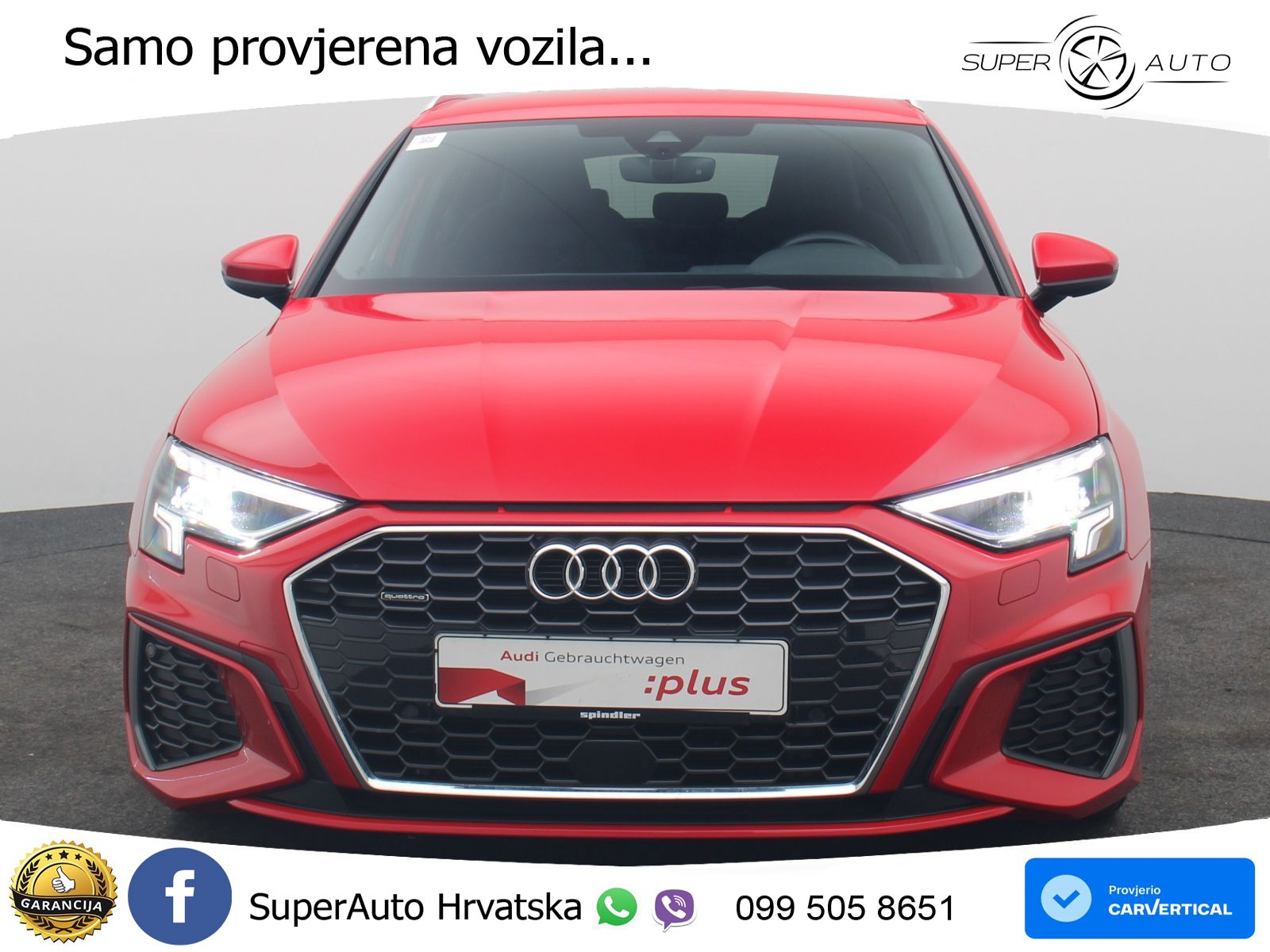 Audi A3 40 TDI (200 KS) quattro S tronic S line