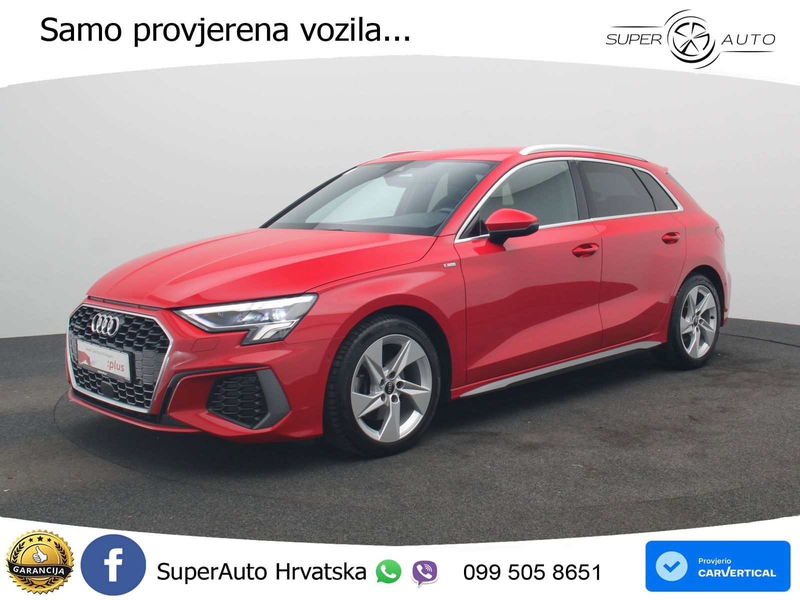 Audi A3 40 TDI (200 KS) quattro S tronic S line