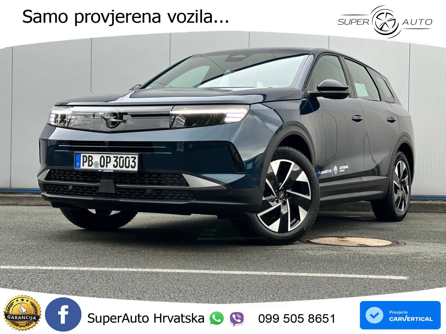 Opel Grandland 1.2 Turbo (145 KS) Hybrid eDCT Edition LED+GR SJED+ACC