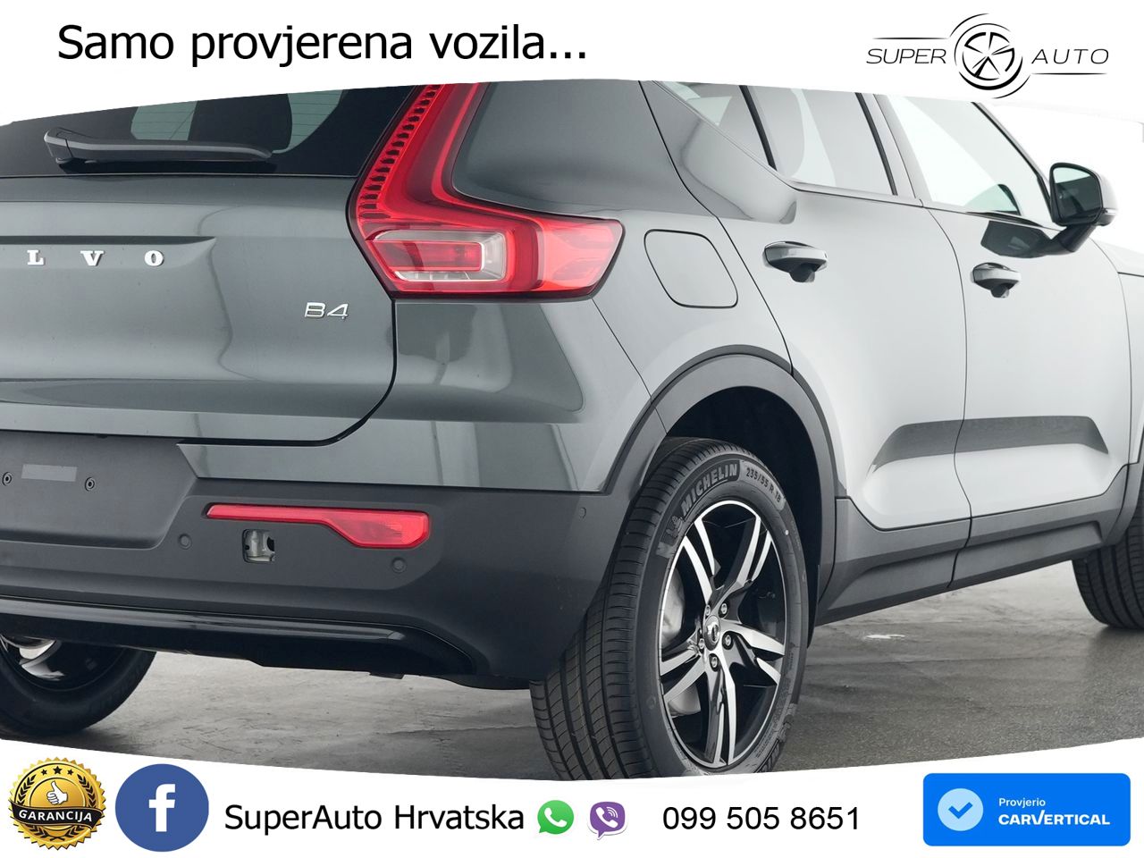 Volvo XC40 2.0 B4 197 KS Automatic LED+GR SJED+ACC