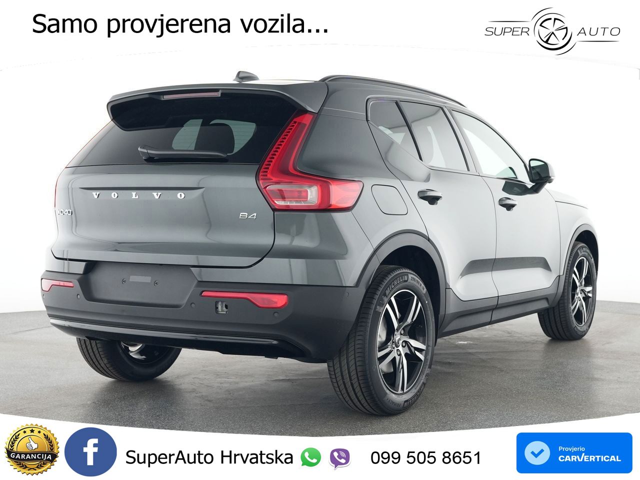 Volvo XC40 2.0 B4 197 KS Automatic LED+GR SJED+ACC