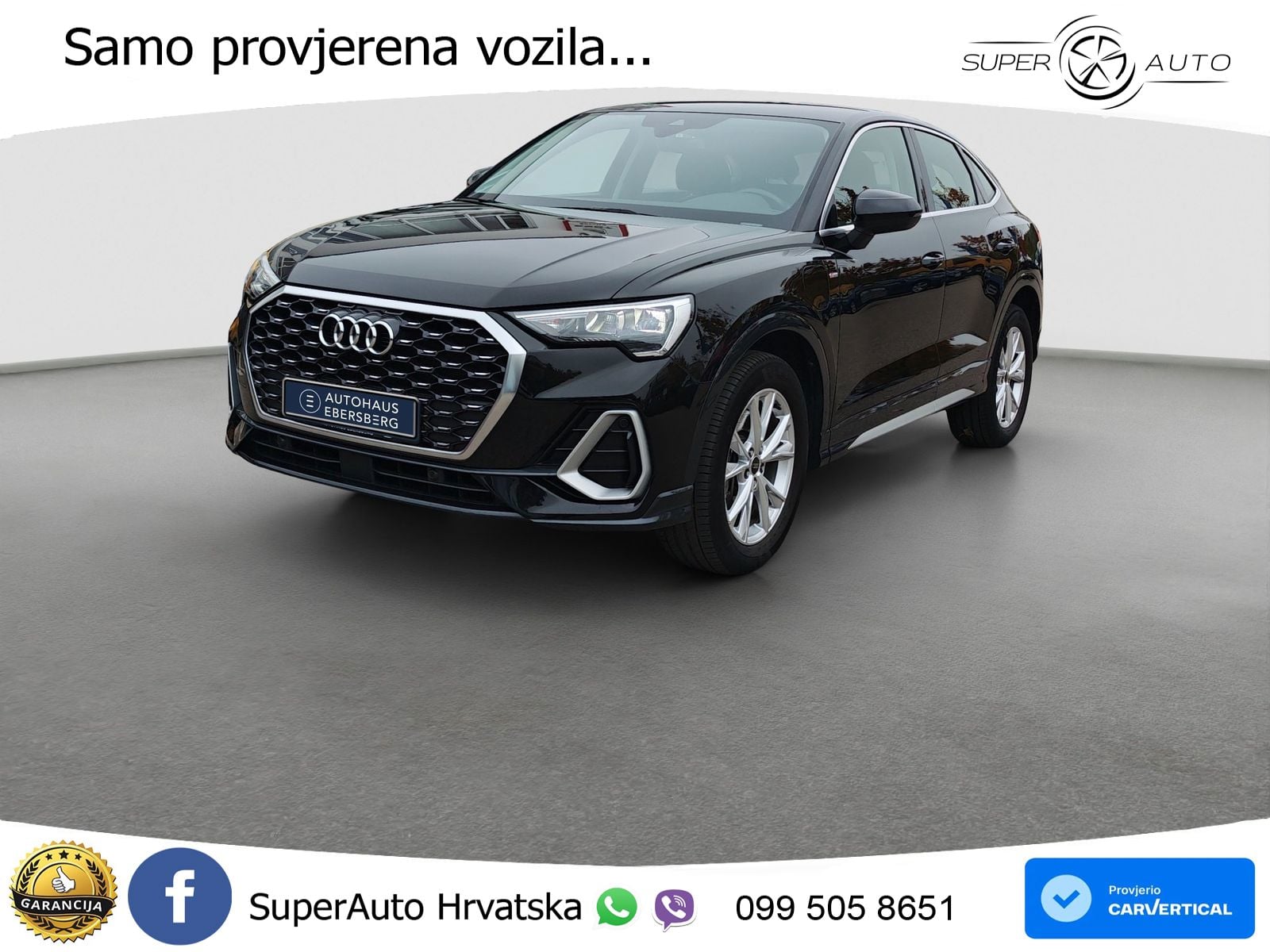 Audi Q3 Sportback 45 TFSIe (245 KS) S tronic S line
