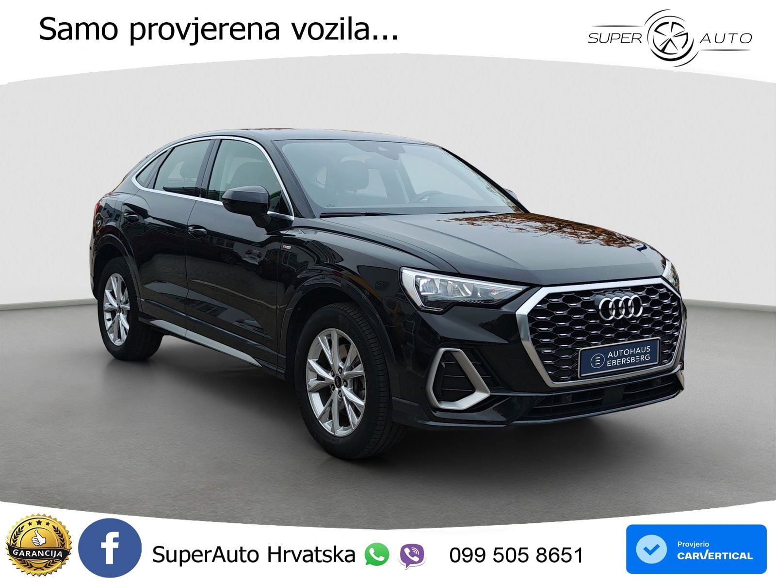 Audi Q3 Sportback 45 TFSIe (245 KS) S tronic S line