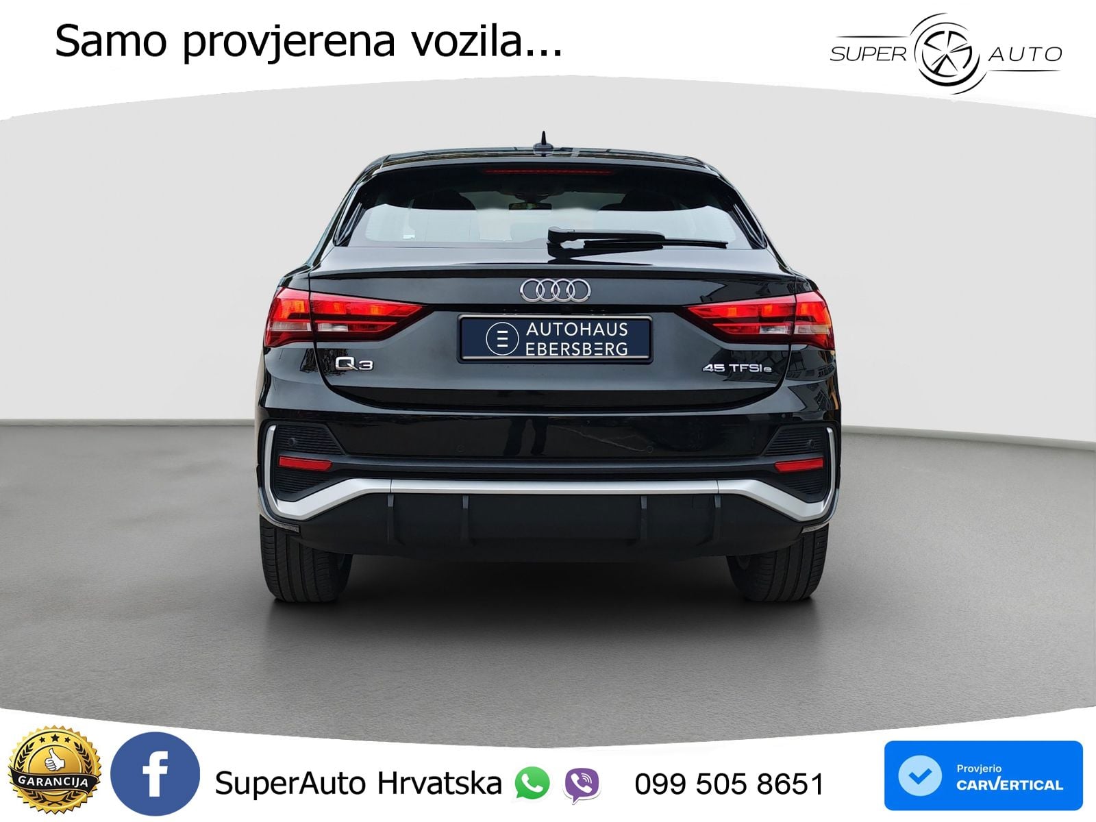 Audi Q3 Sportback 45 TFSIe (245 KS) S tronic S line