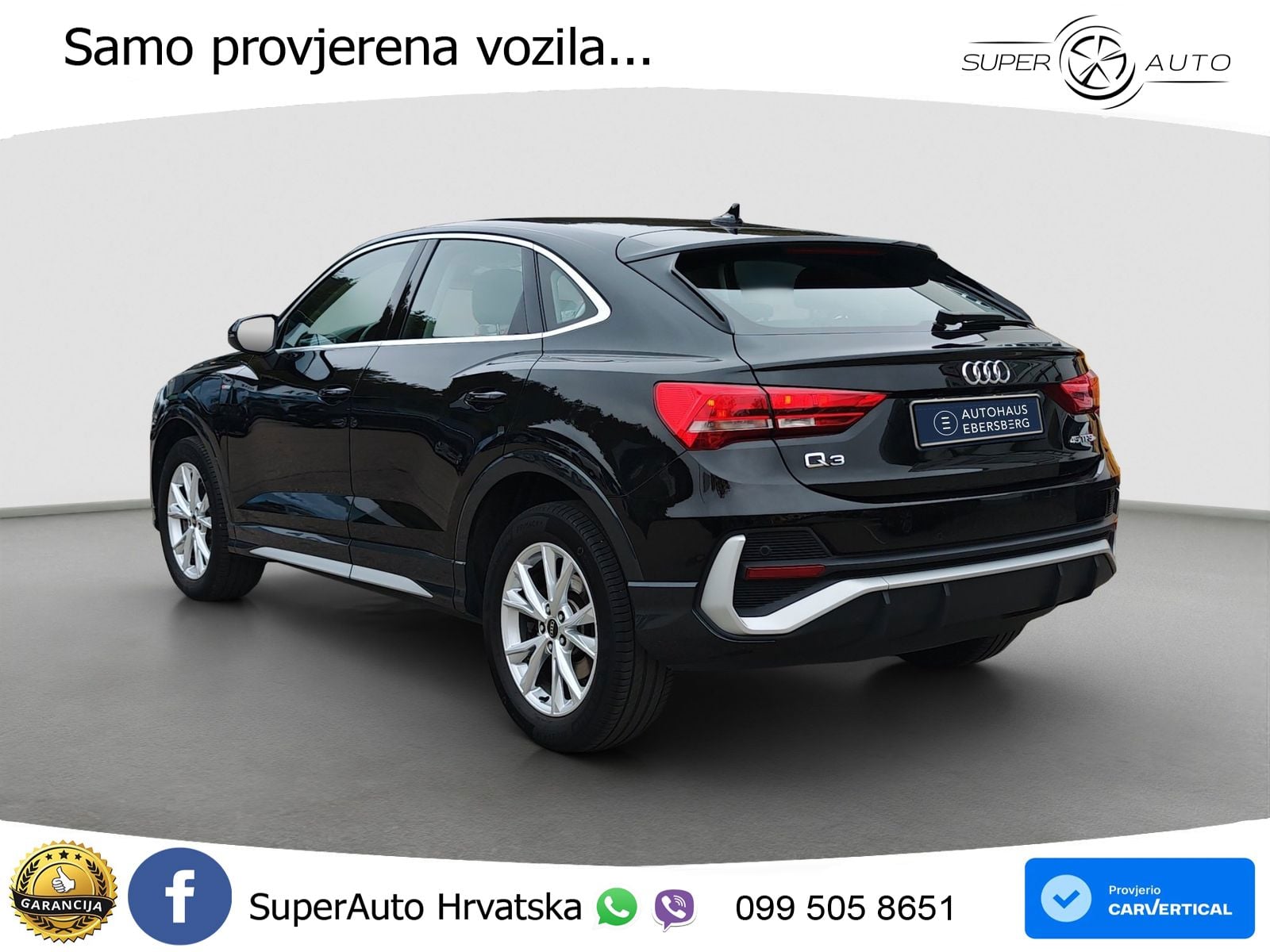 Audi Q3 Sportback 45 TFSIe (245 KS) S tronic S line