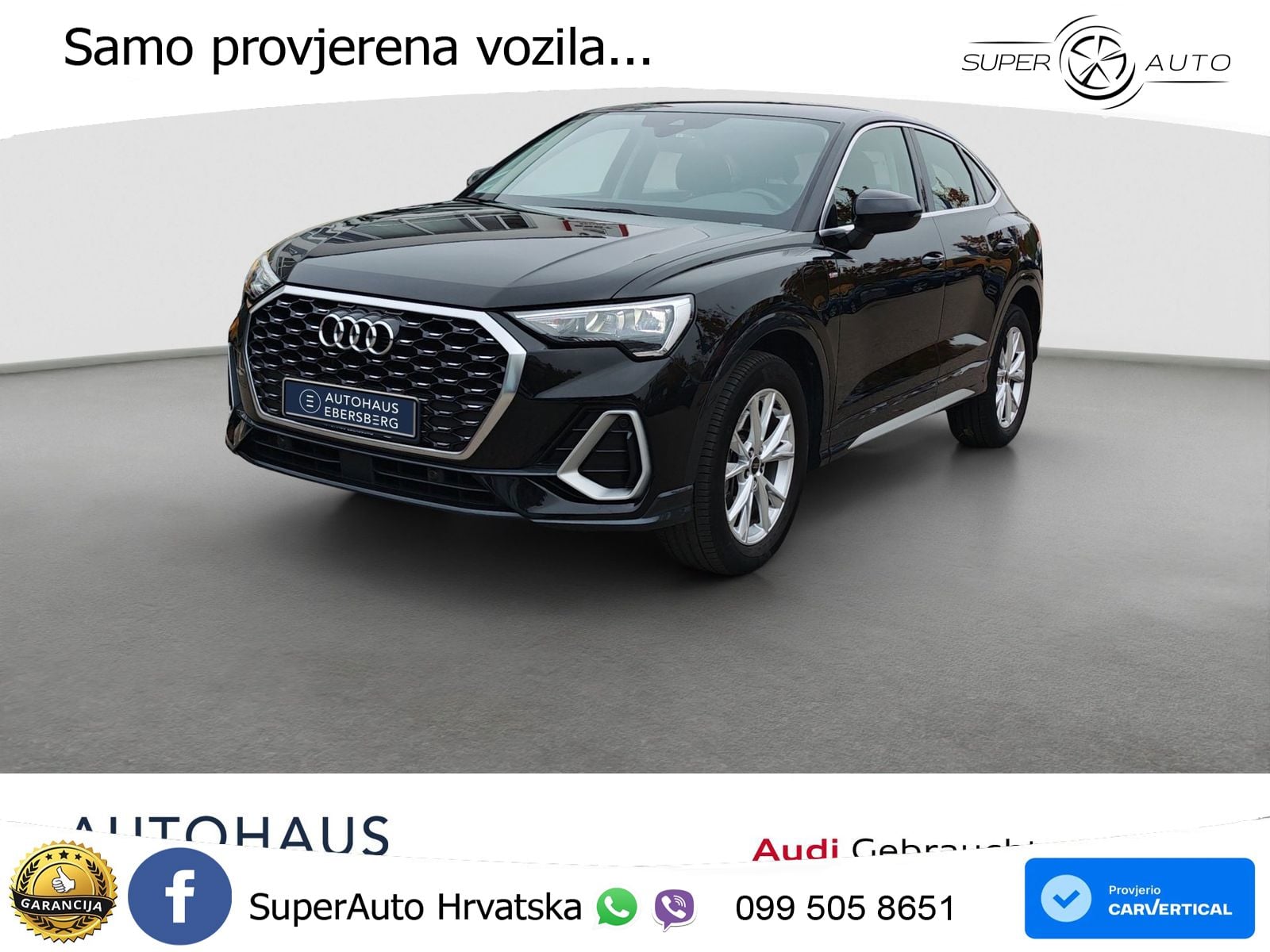 Audi Q3 Sportback 45 TFSIe (245 KS) S tronic S line